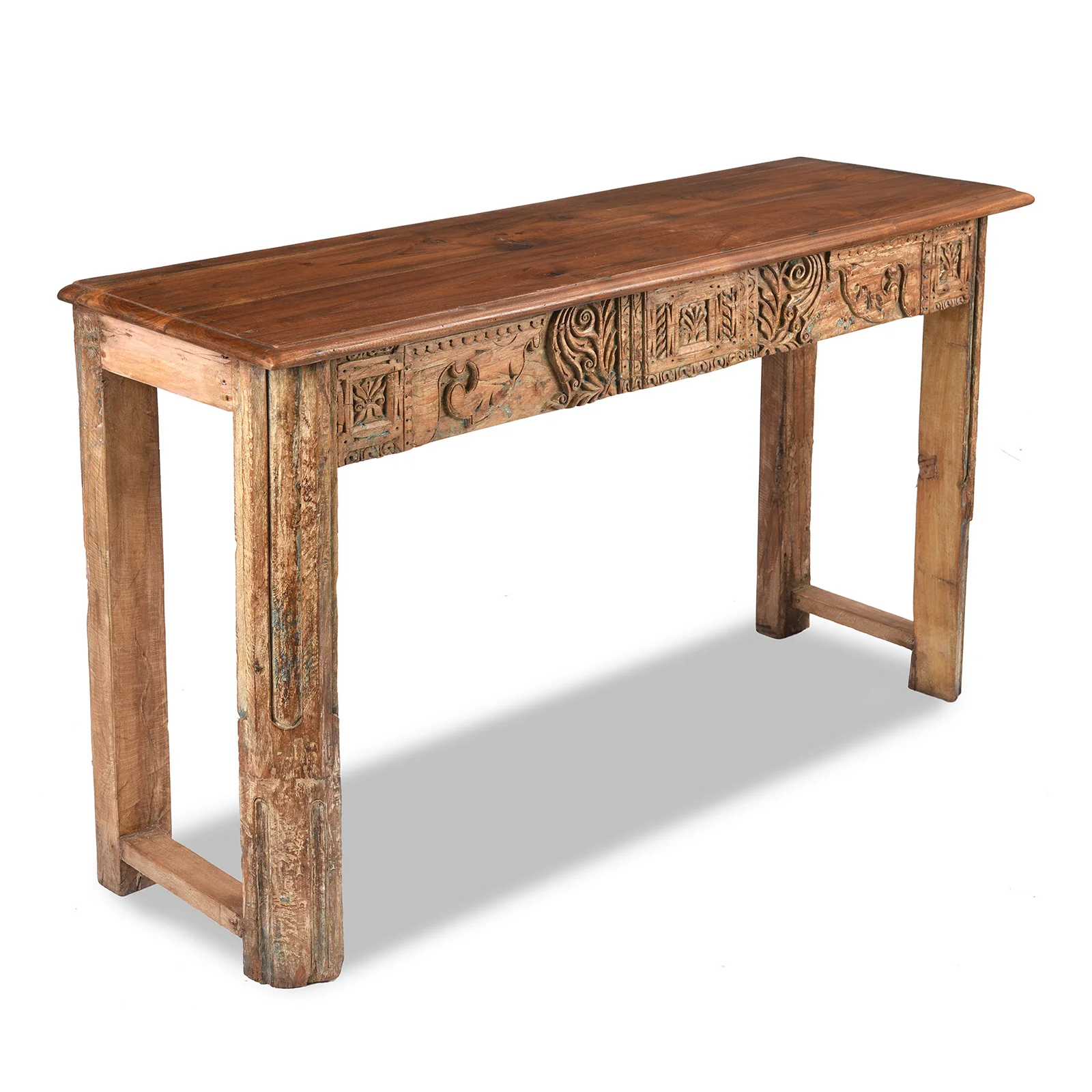 Reclaimed Teak Console Table - Image 3