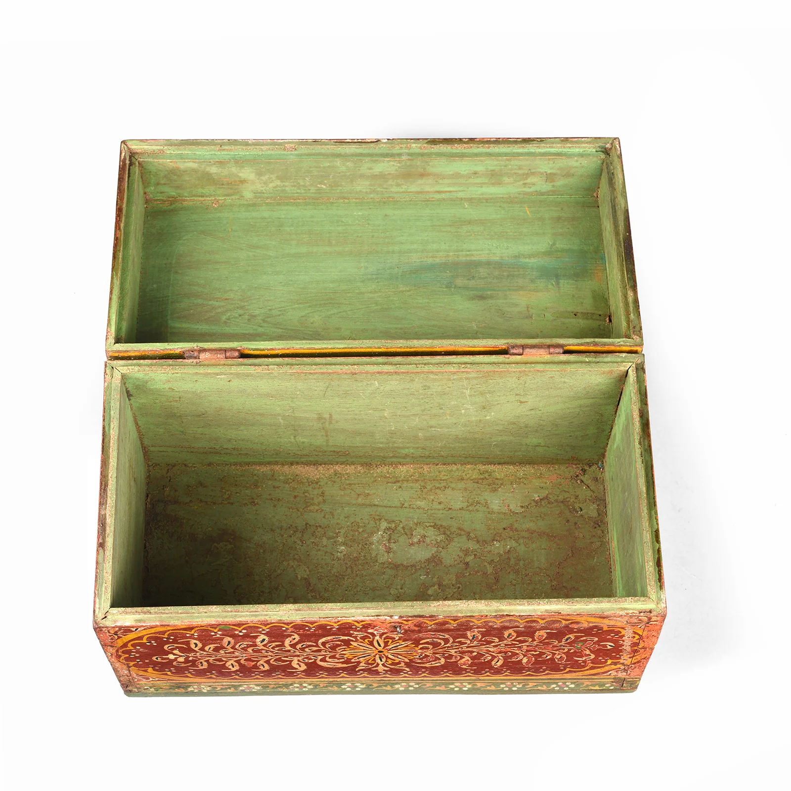Painted Jain Prayer Book Box From Gujarat - Ca 1900 - Image 4
