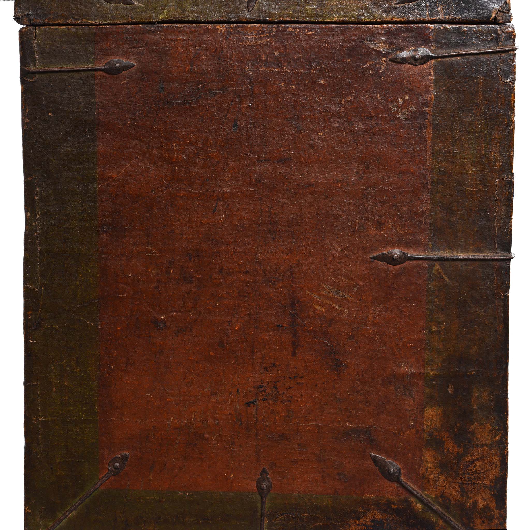 Painted Tibetan Storage Chest - 17th Century - Image 12