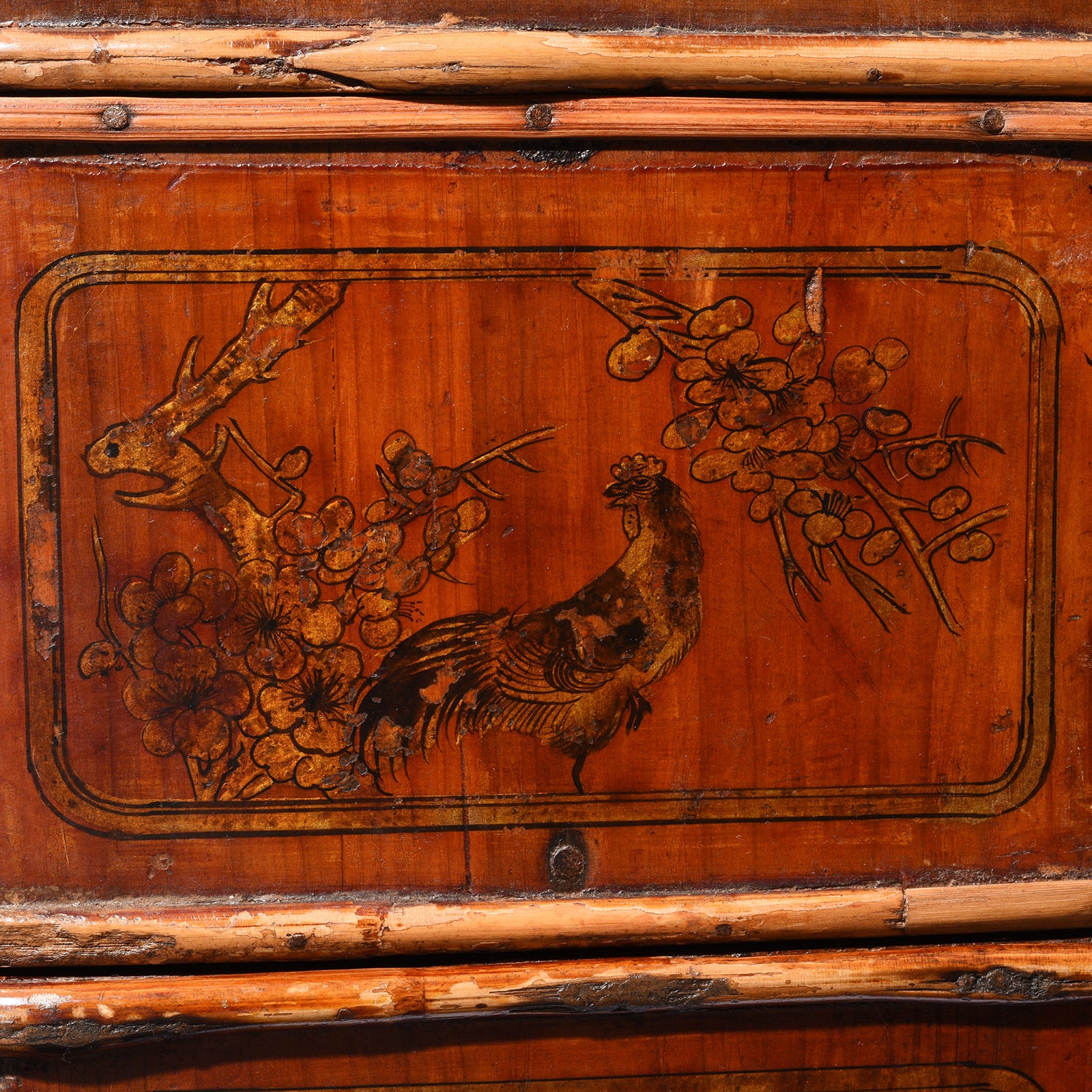 Pair of Chinese Wedding Baskets From South China - ca 1920 - Image 14