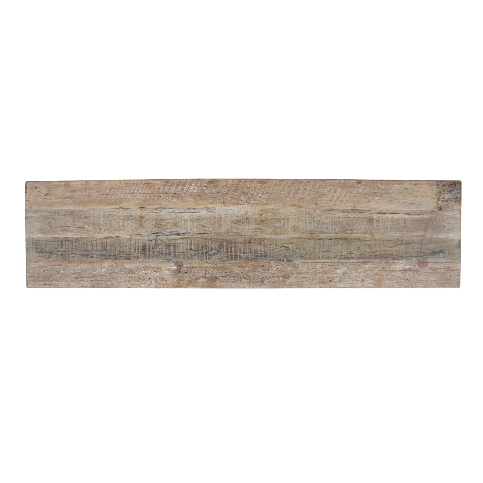 Carved Console Table Made From Reclaimed Teak - Image 6