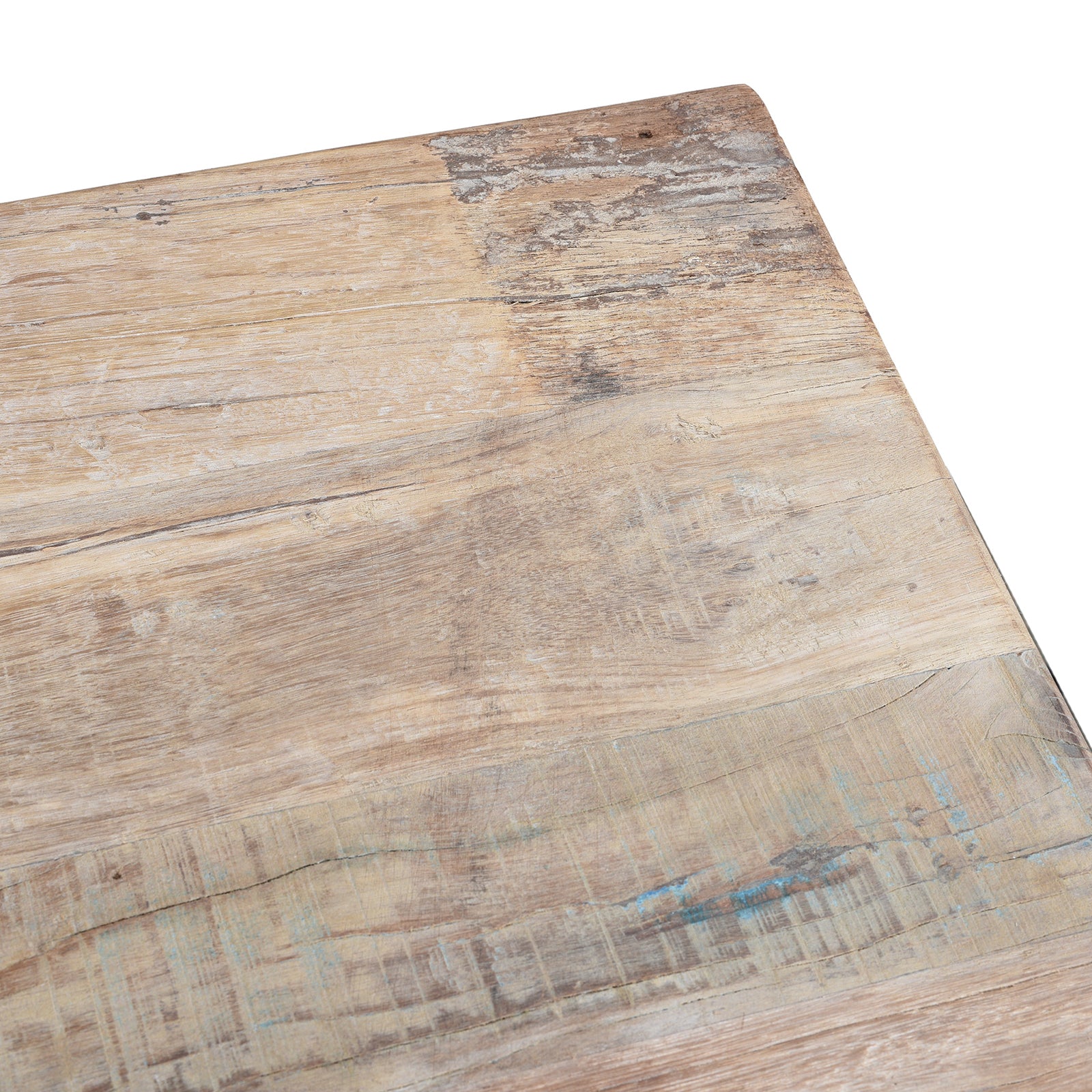 Carved Console Table Made From Reclaimed Teak - Image 7