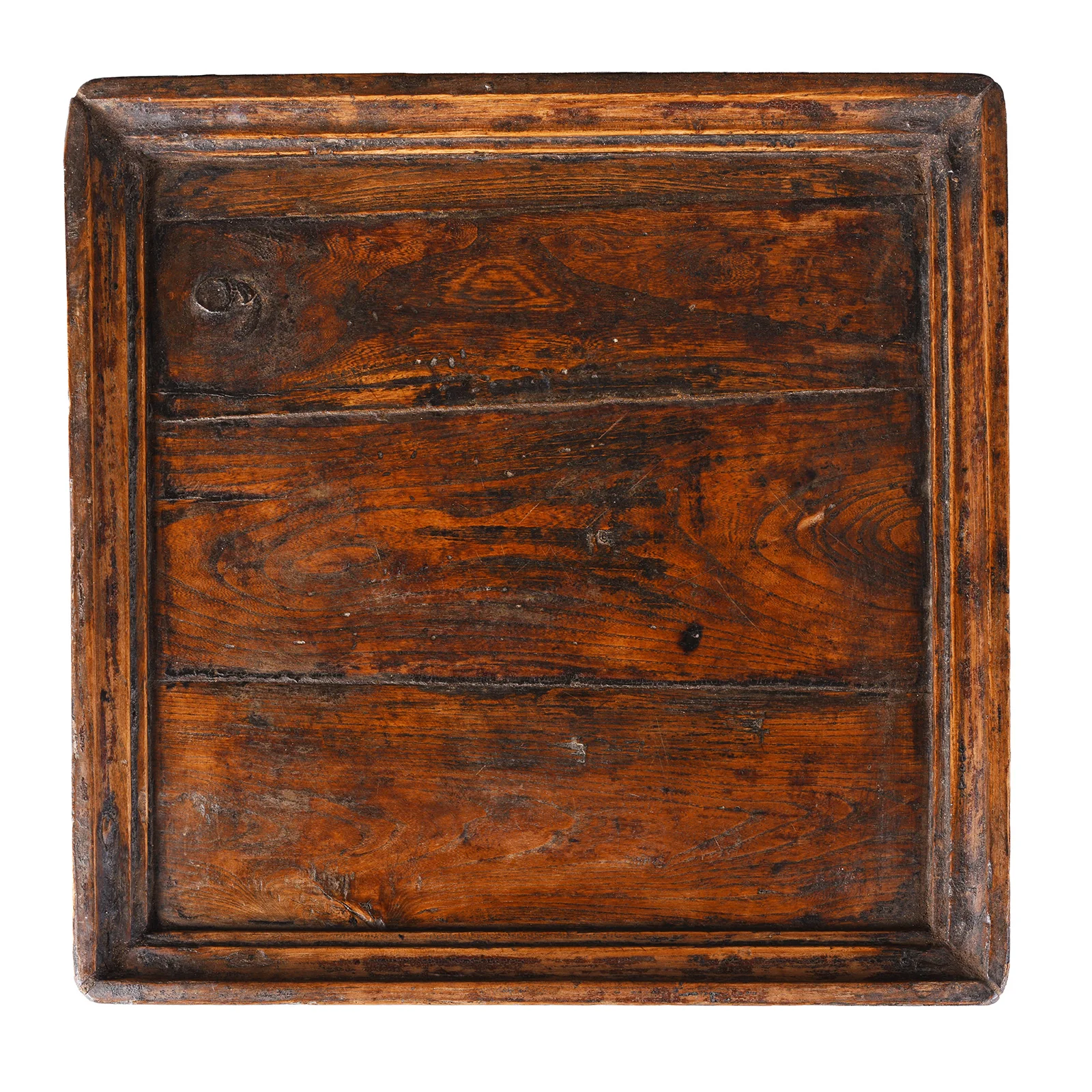 Chinese Square Tea Tray - Ca 80 Years Old - Image 10