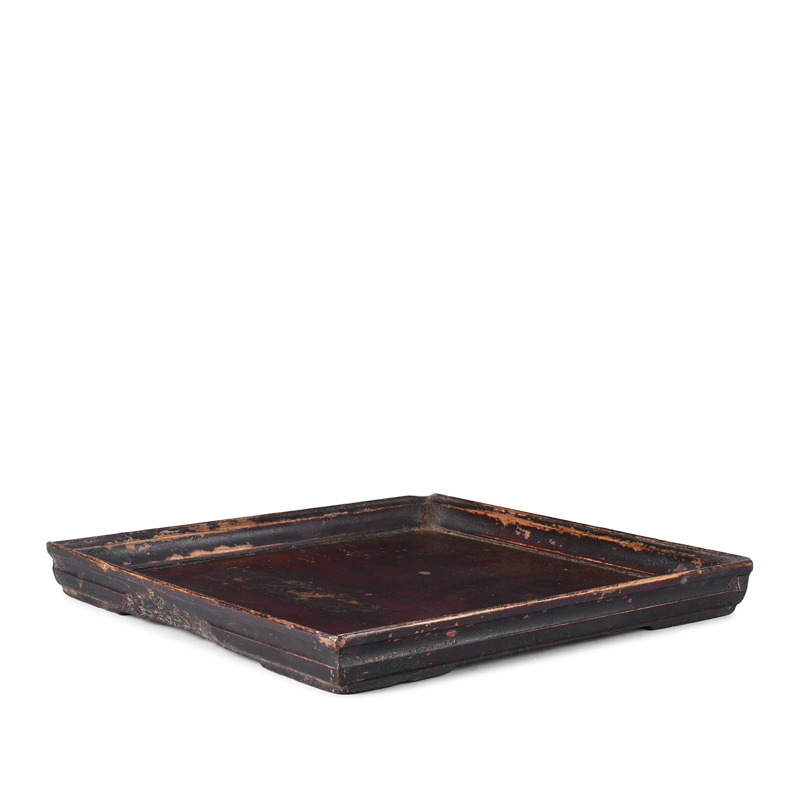 Chinese Square Tea Tray - Ca 80 Years Old - Image 4