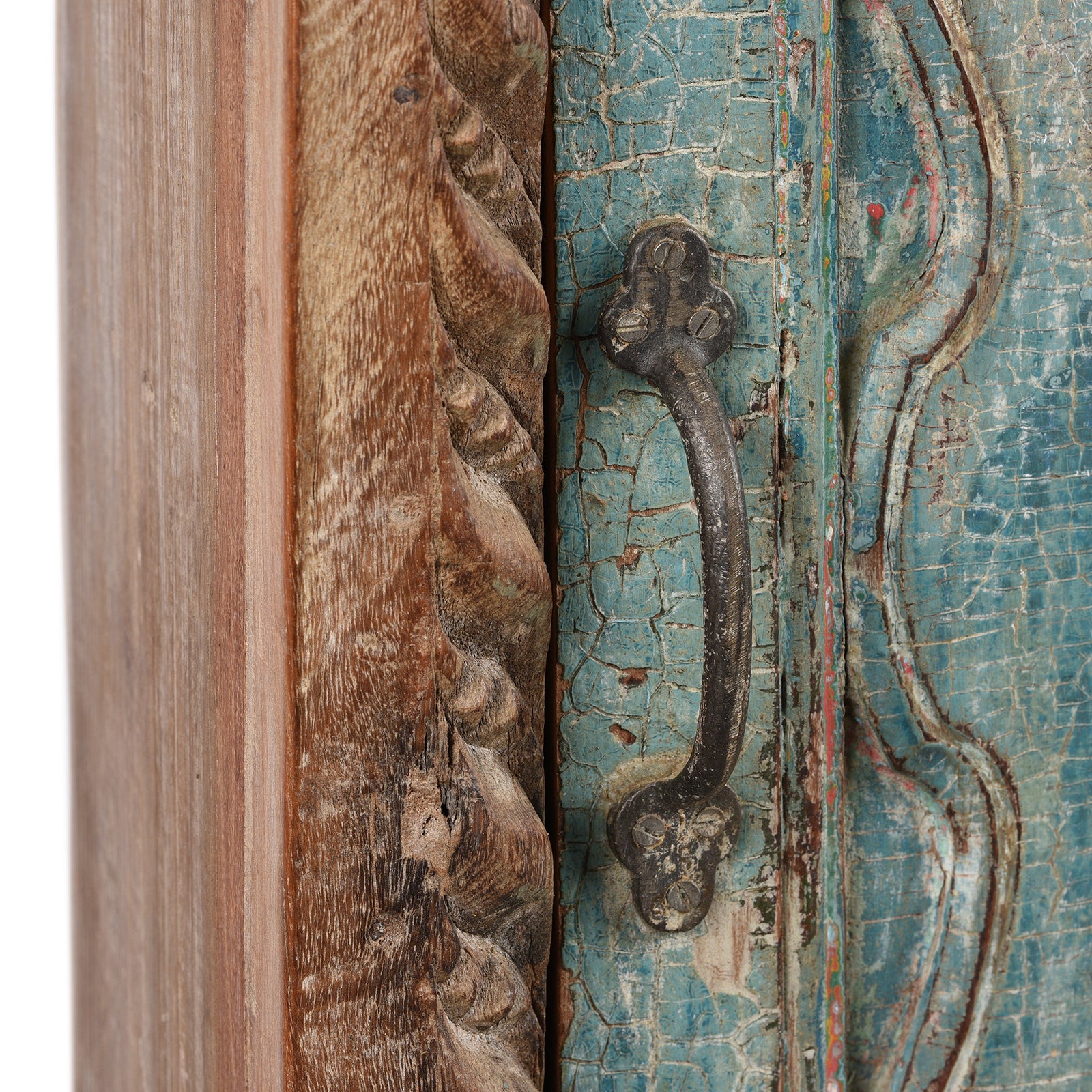 Bedside Cabinet Made From Reclaimed Teak - Image 6