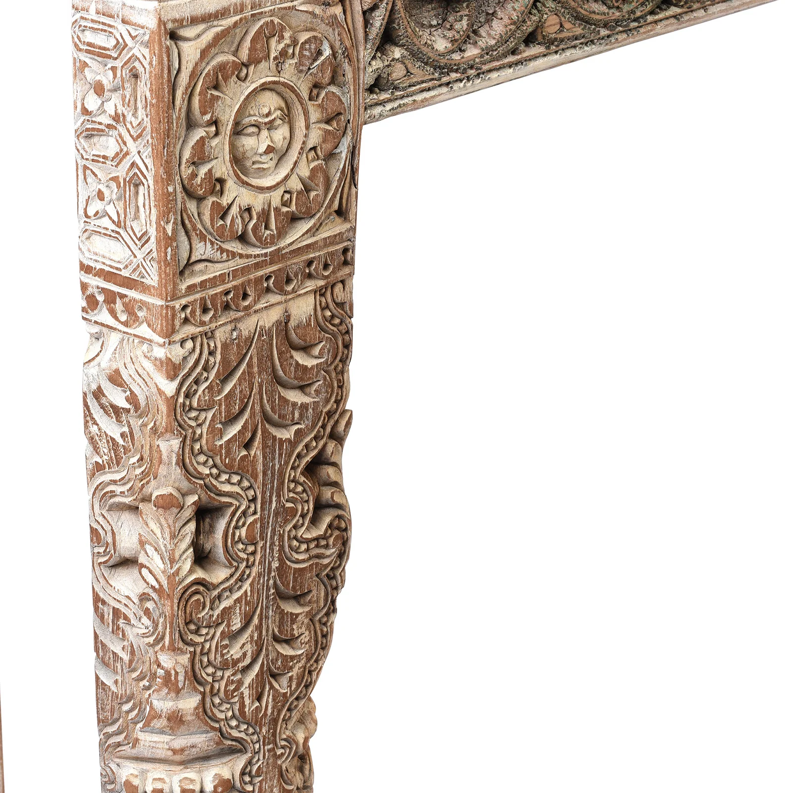 Console Table Made From Reclaimed Teak - Image 8