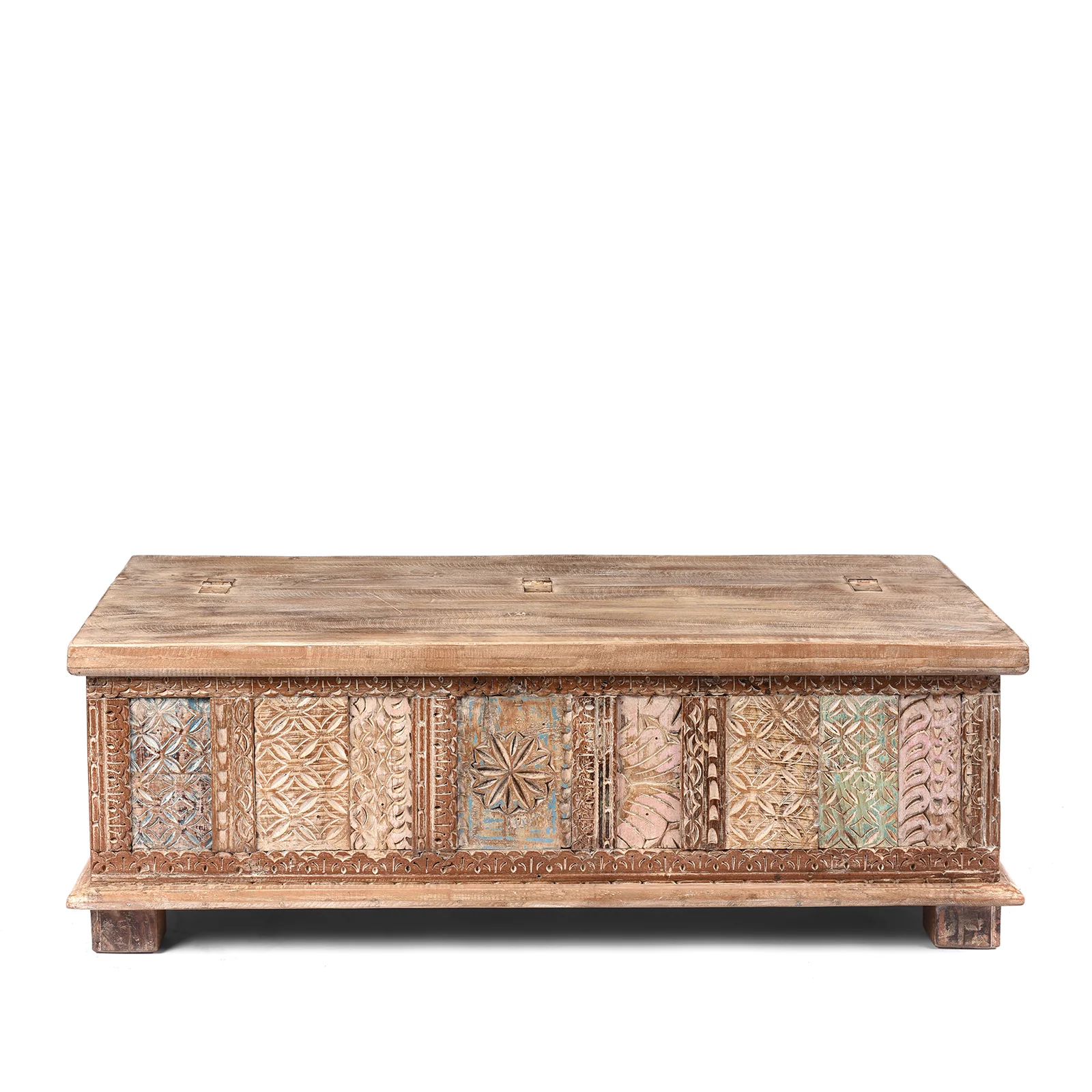 Blanket Chest Made from Reclaimed Teak