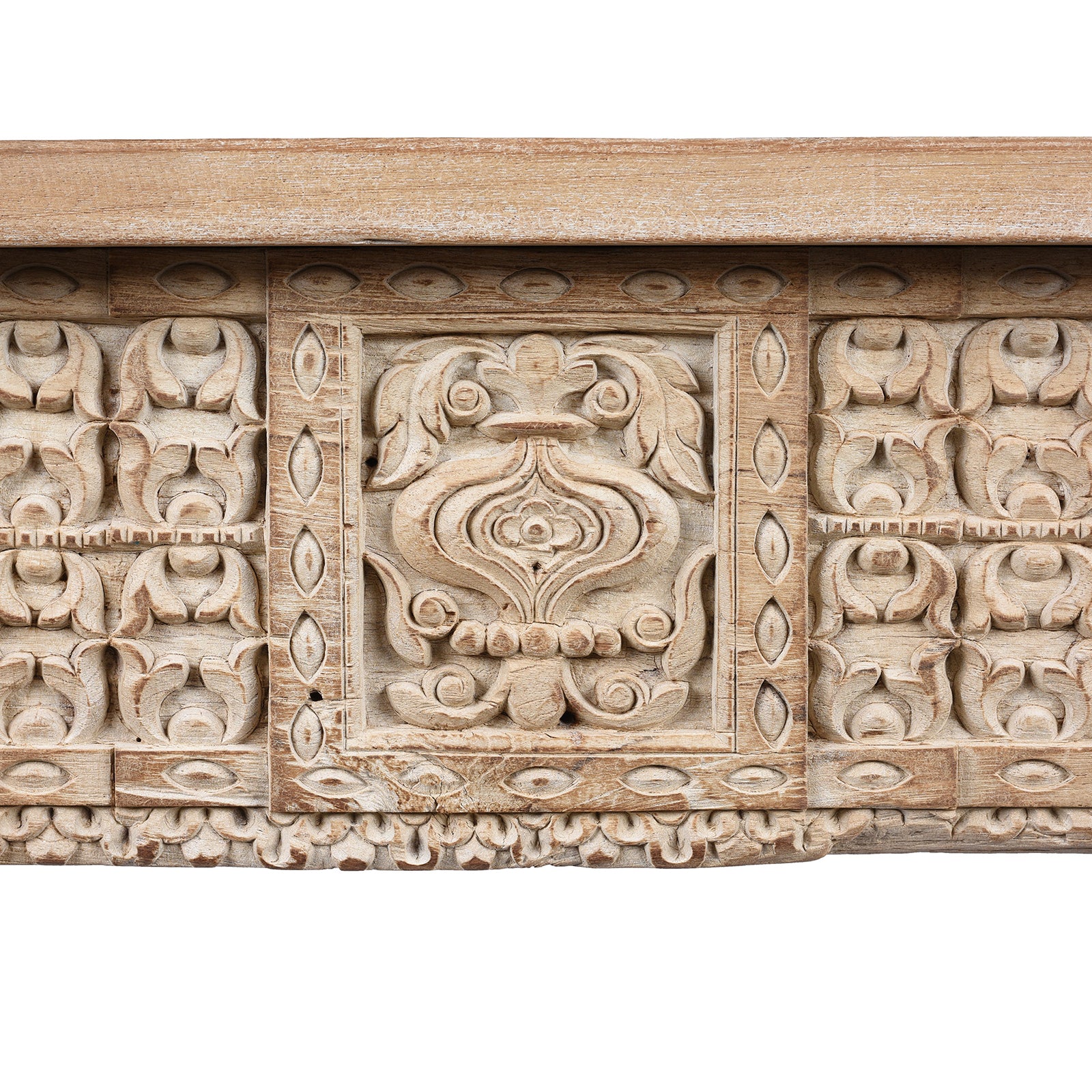Bleached Console Table Made From Reclaimed Teak - Image 5