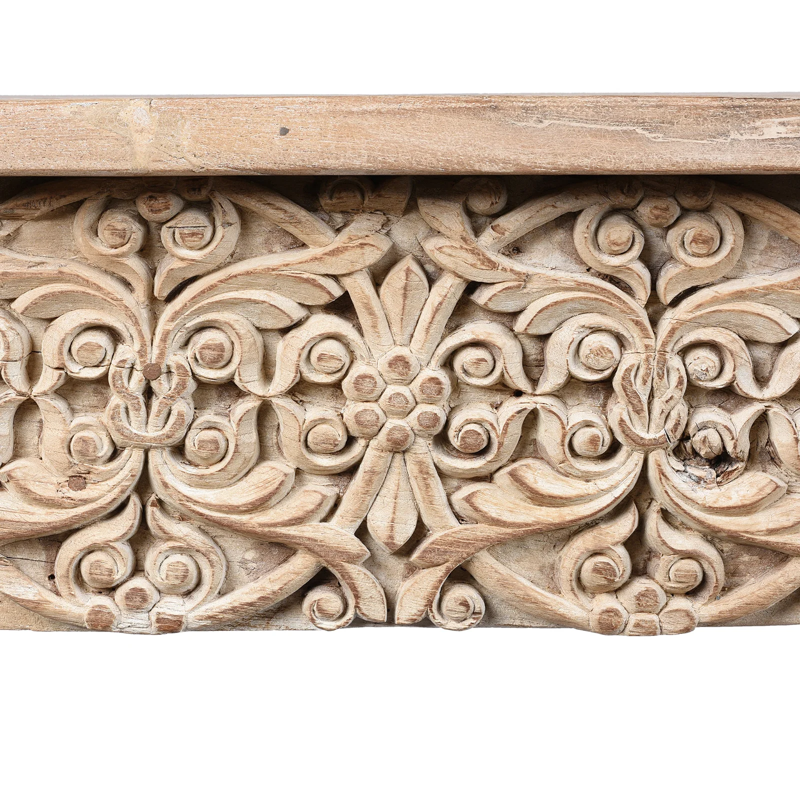 Bleached Console Table Made From Reclaimed Teak - Image 6