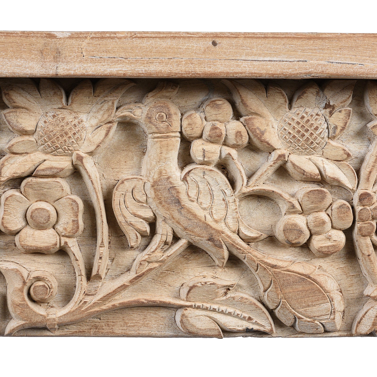 Bleached Console Table Made From Reclaimed Teak - Image 7