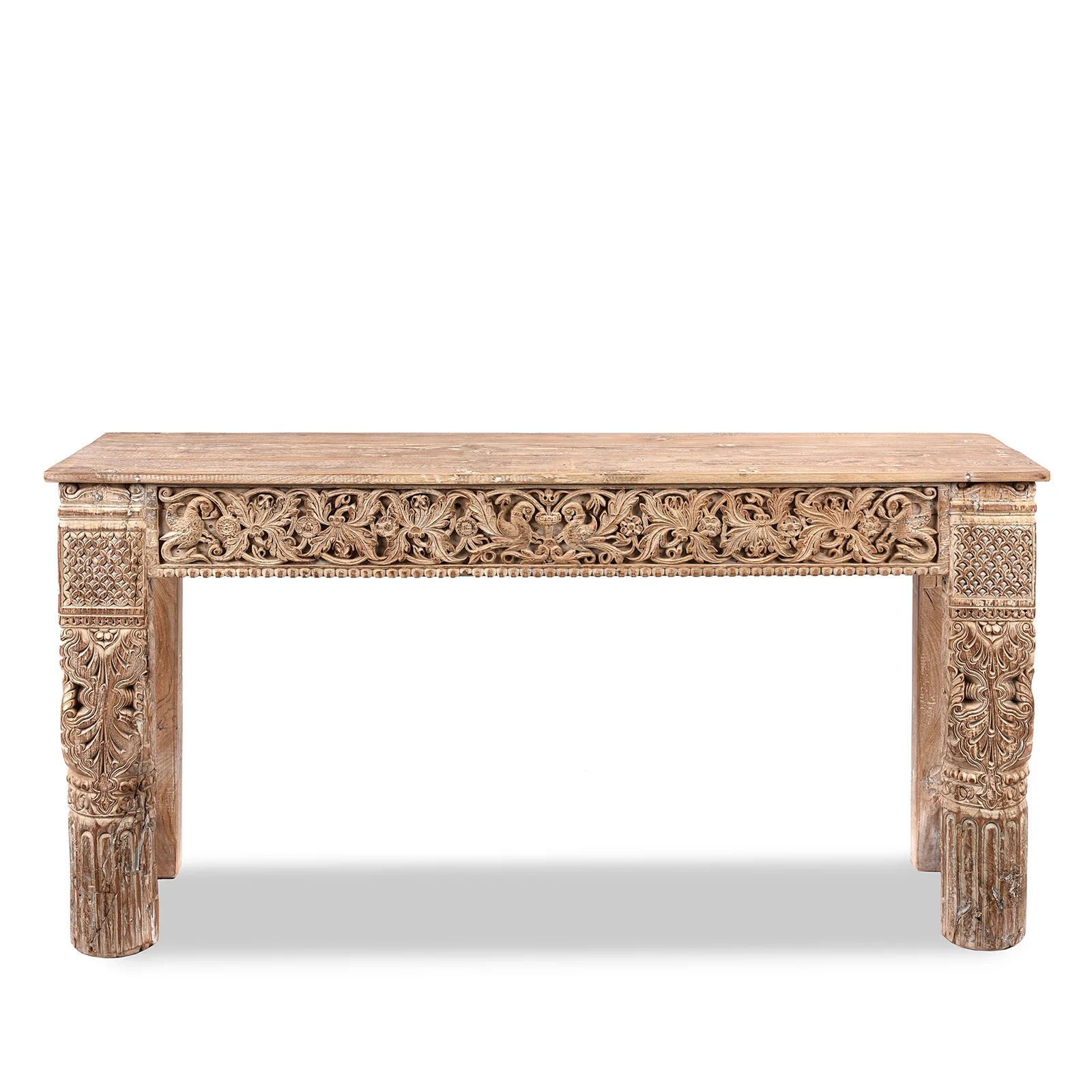Reclaimed Teak Console Table - Image 2