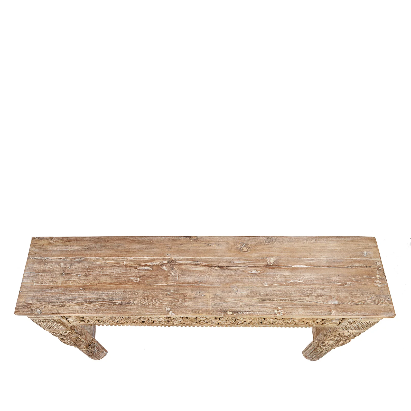 Reclaimed Teak Console Table - Image 5