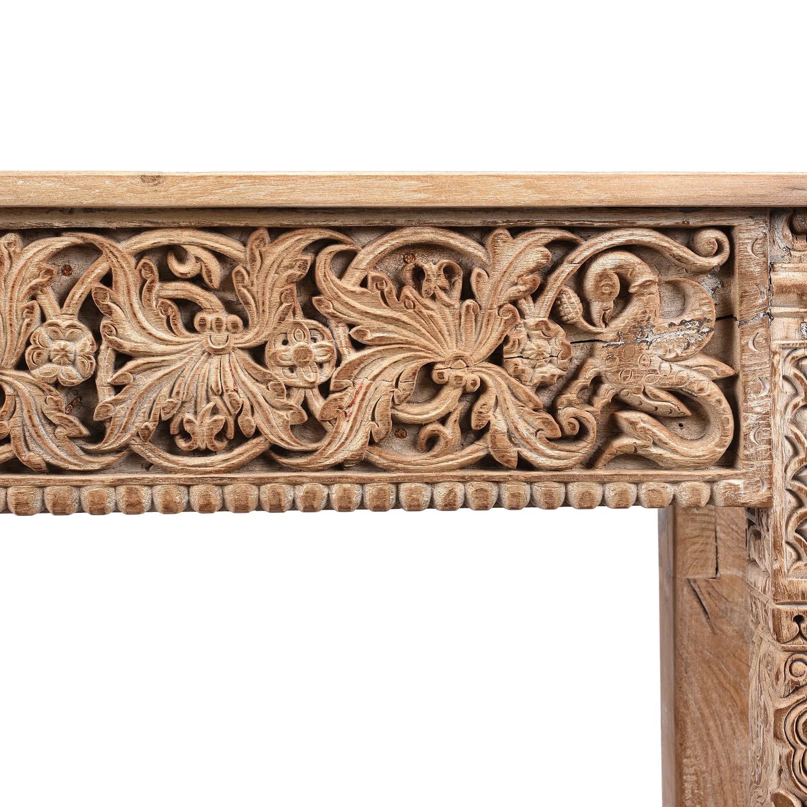 Reclaimed Teak Console Table - Image 8