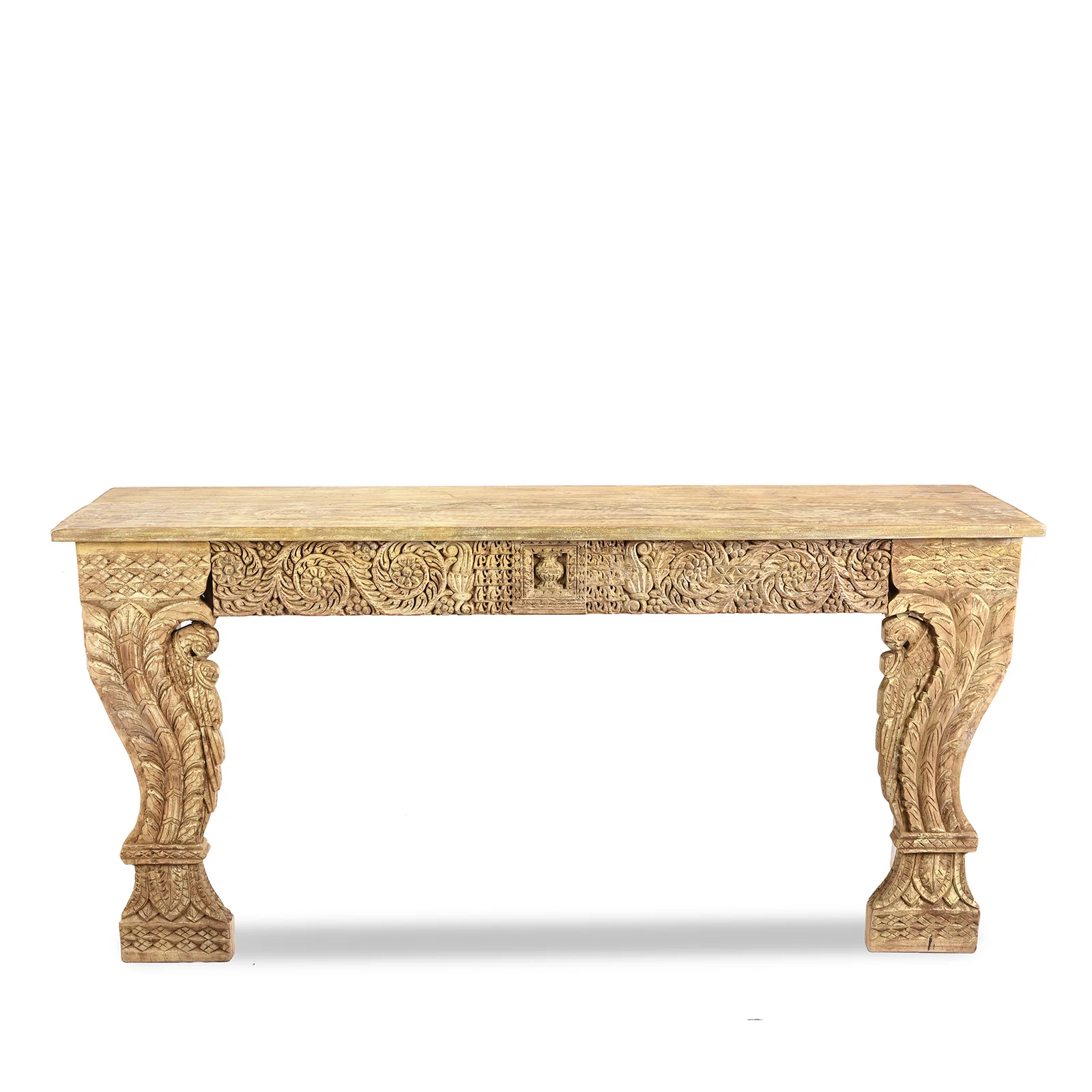 Reclaimed Teak Console Table - Image 2