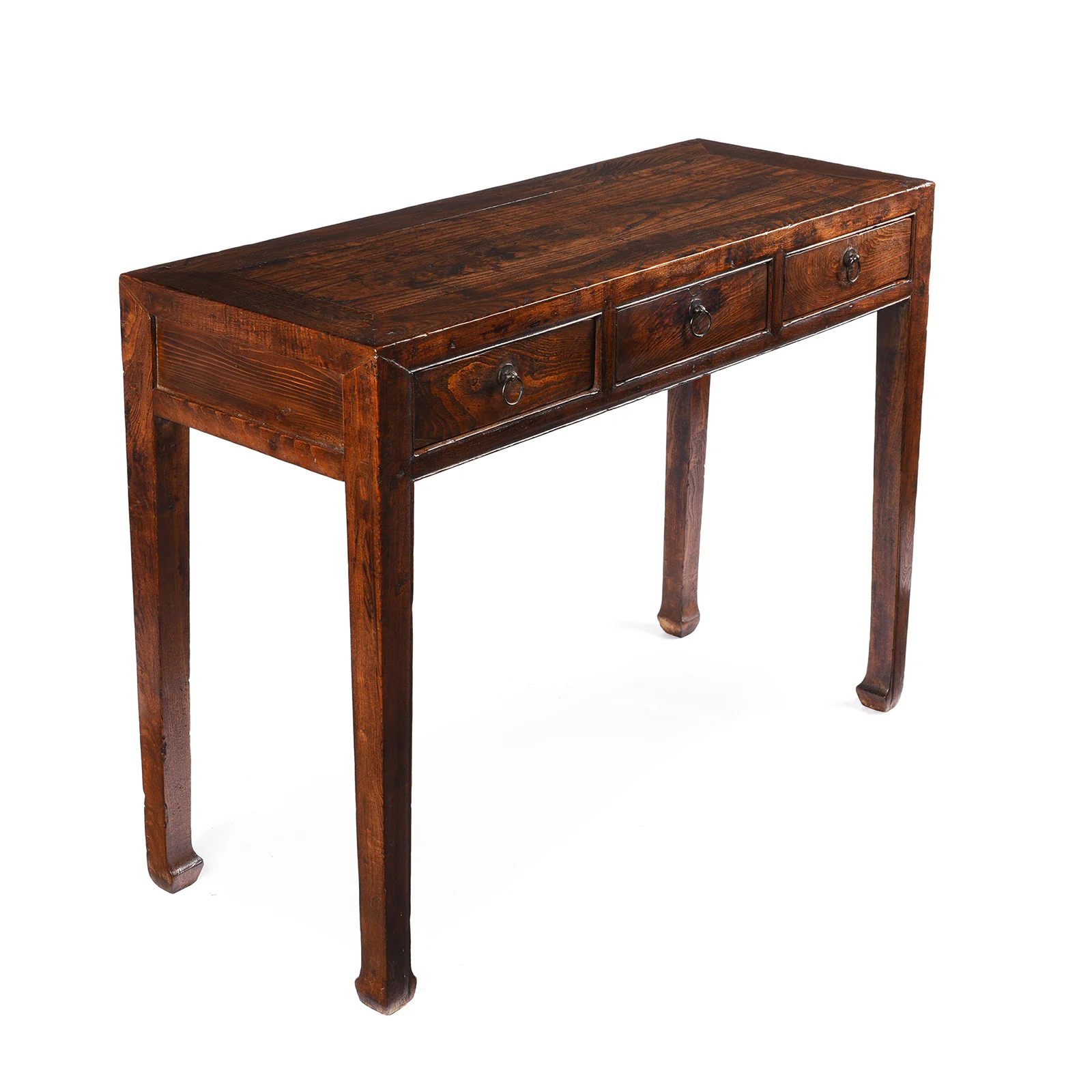 Red Elm Console Table From Shanxi - 19th Century - Image 3