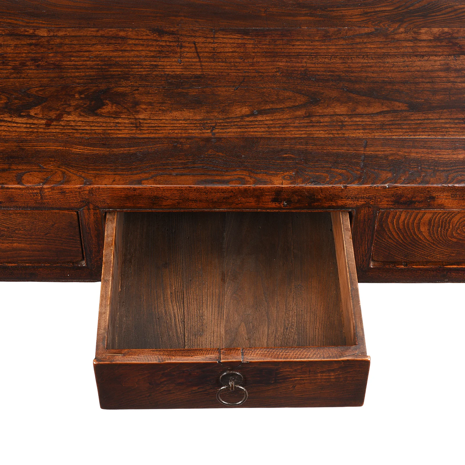 Red Elm Console Table From Shanxi - 19th Century - Image 5