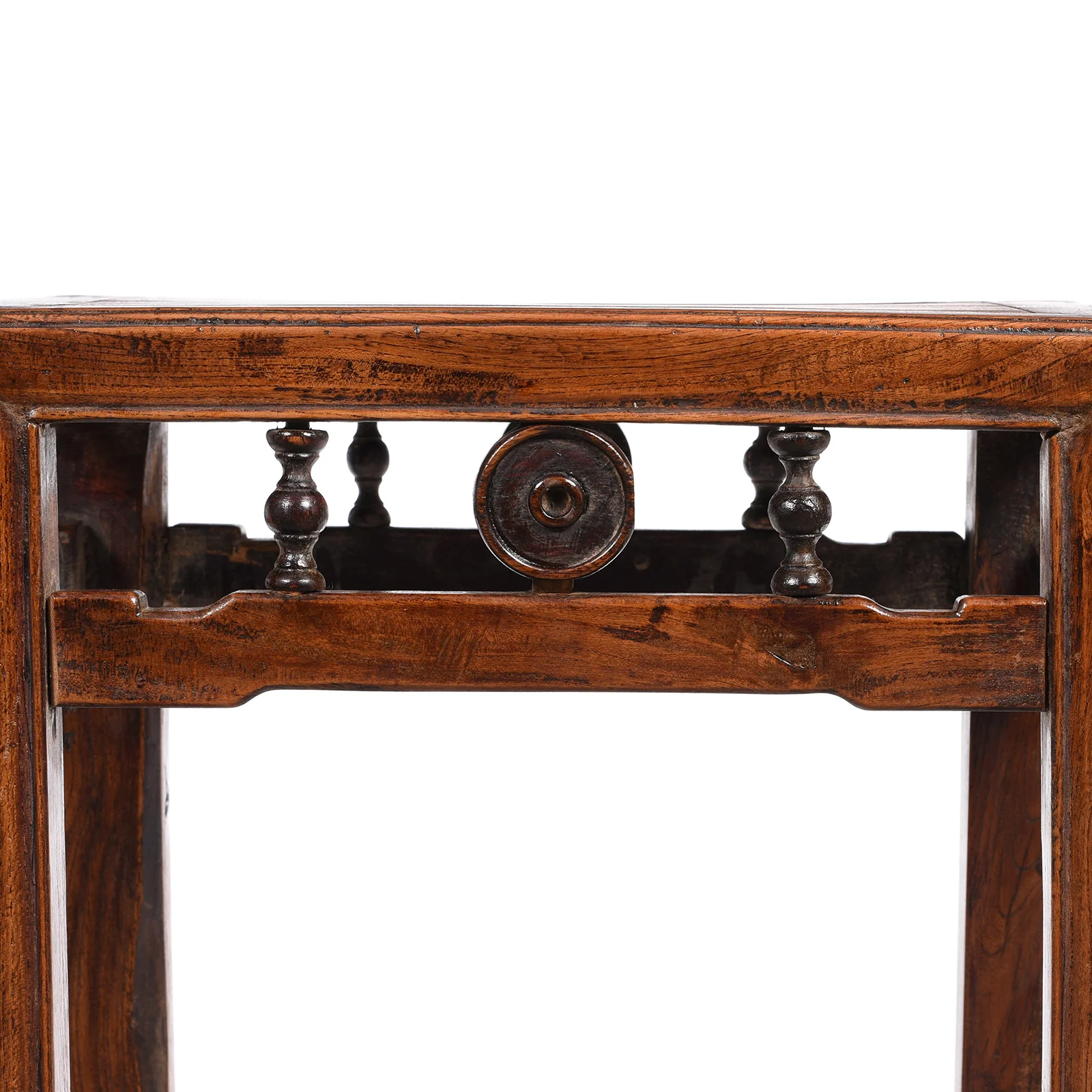 Chinese Red Elm Side Table From Jiangsu - 19thC - Image 5