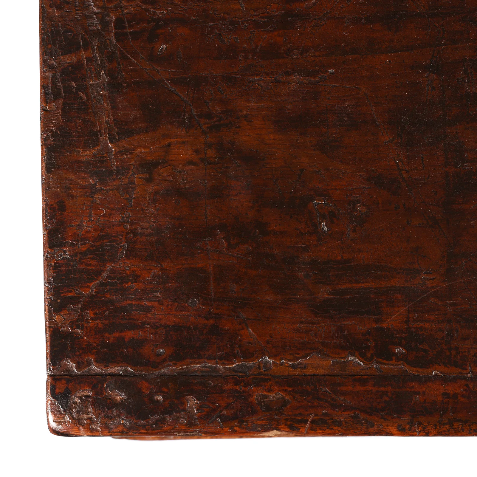 Red Lacquer Book Cabinet From Shanxi Province - 19th Century - Image 11
