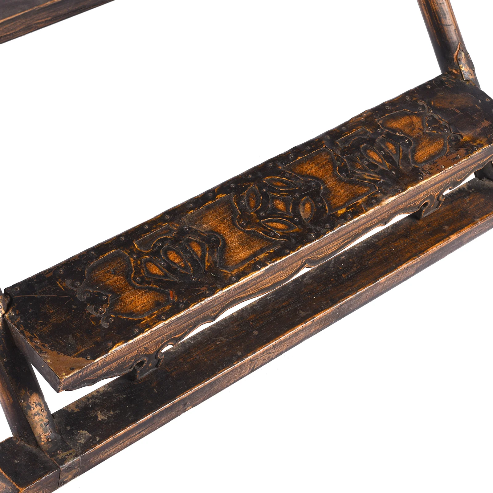 Copy of a Chinese Folding Horseshoe Chair (Jiaoyi) - Image 8