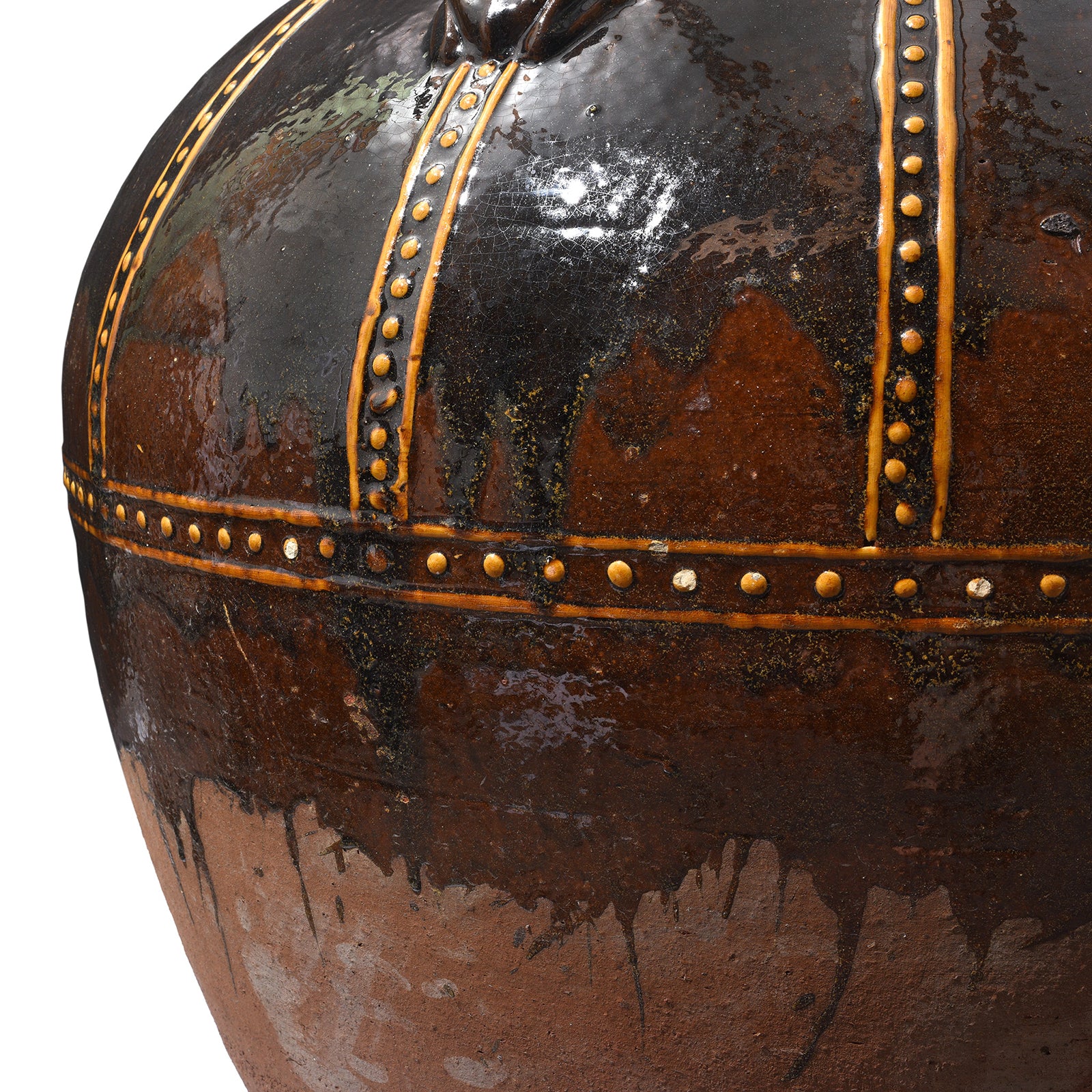 Reproduction Glazed Martaban Jar - Image 2