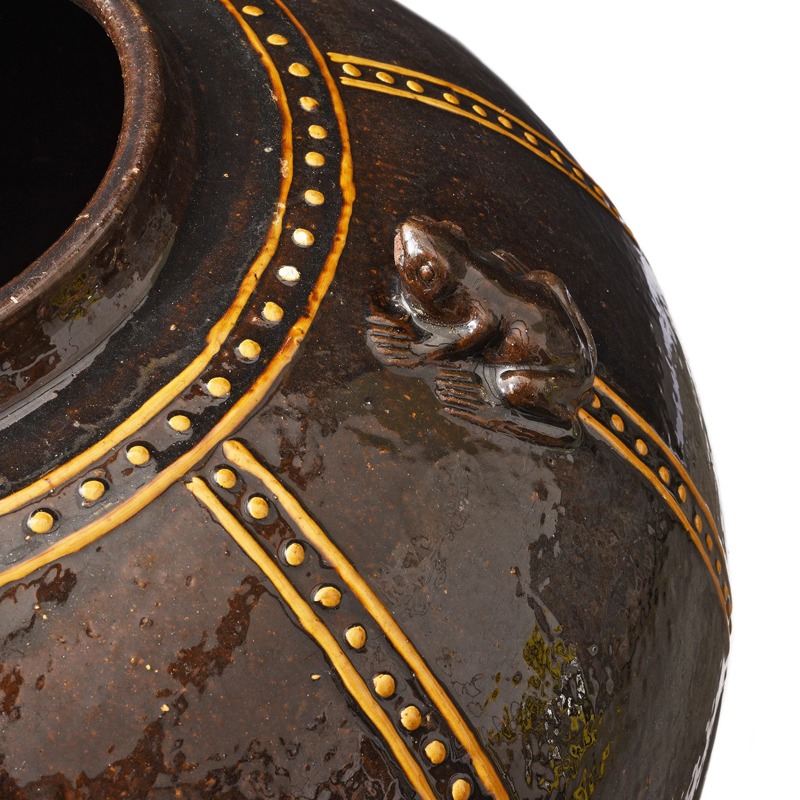 Reproduction Glazed Martaban Jar - Image 5