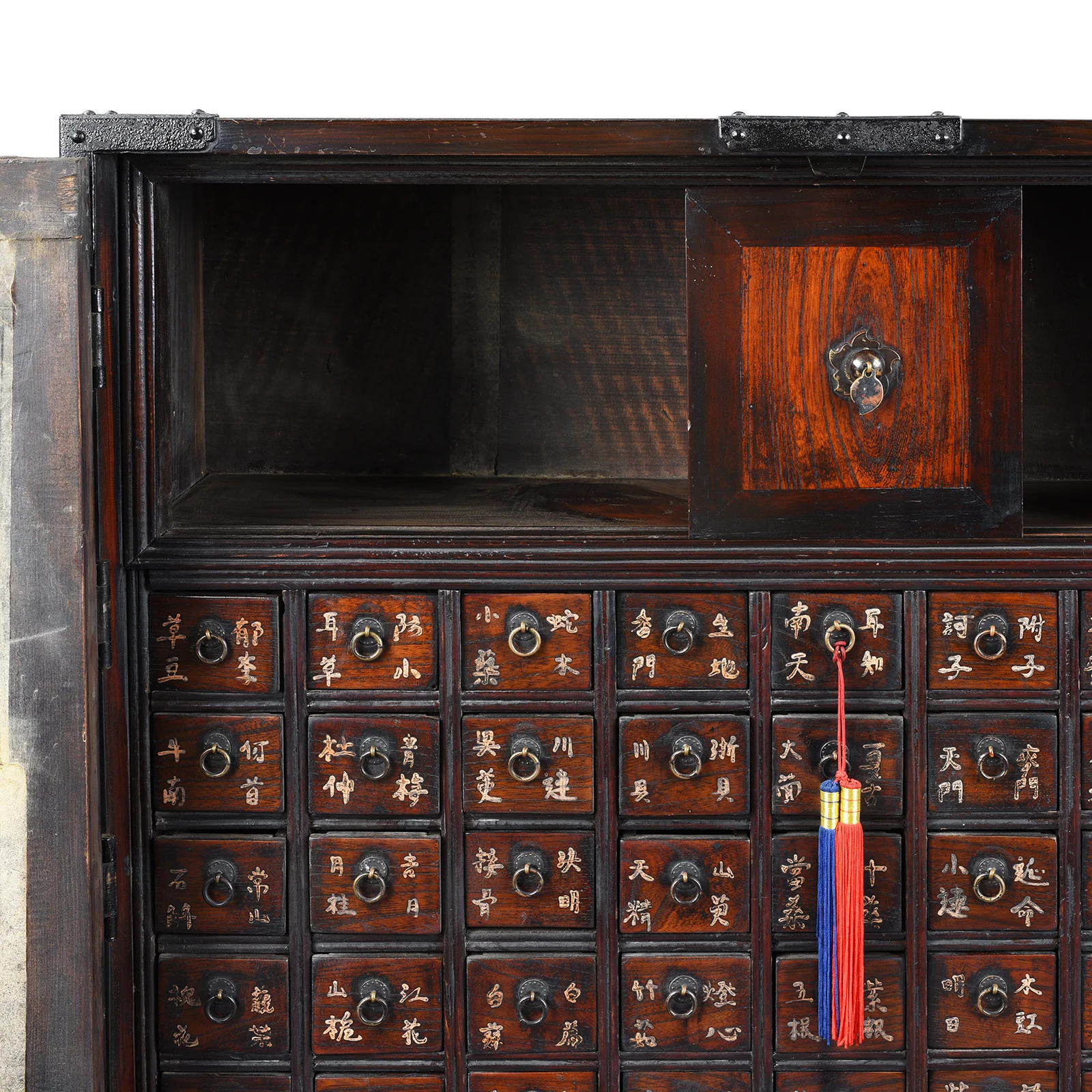 Reproduction Korean Apothecary Cabinet - Ca 1970's - Image 10