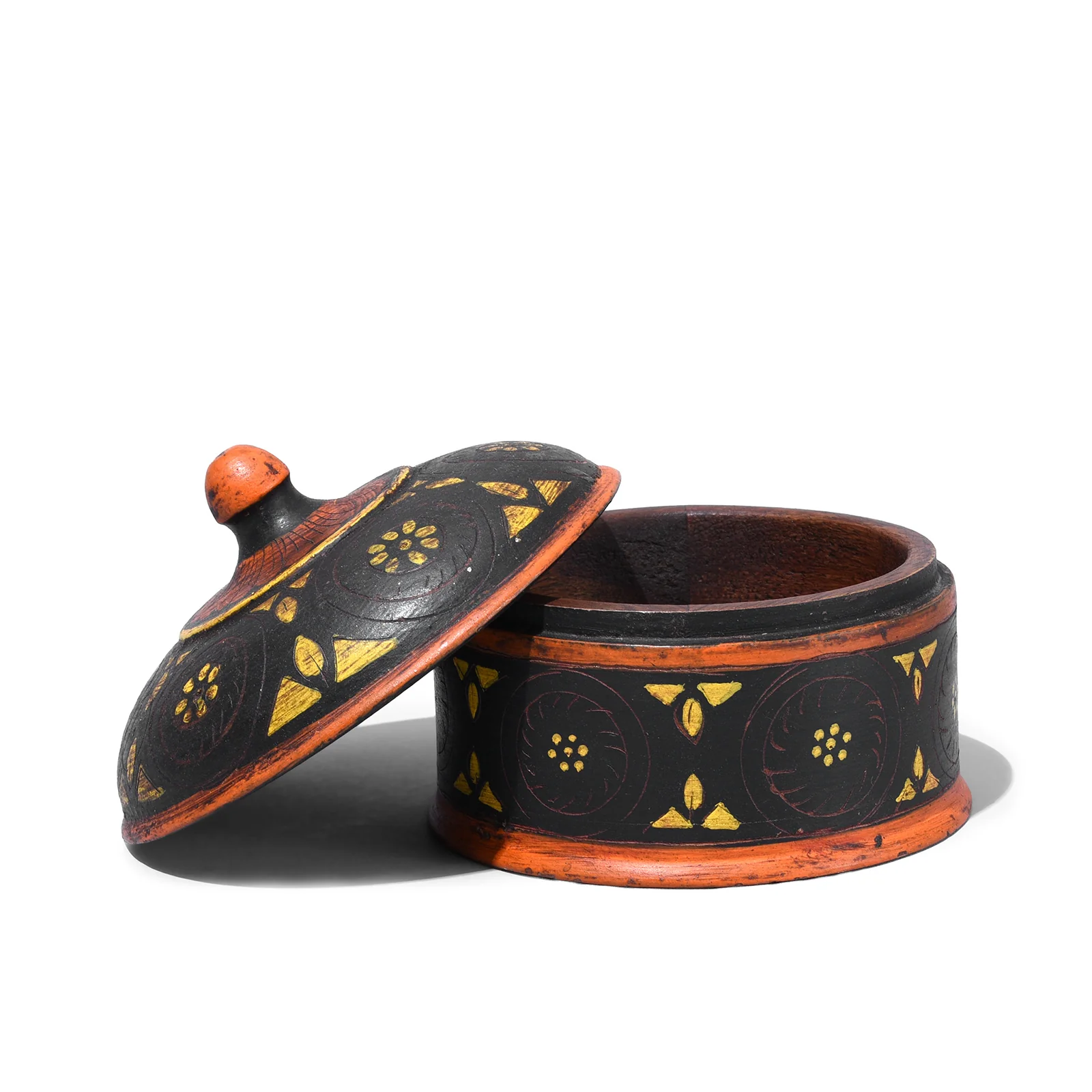 Rajasthani Lacquer Pot - Image 3