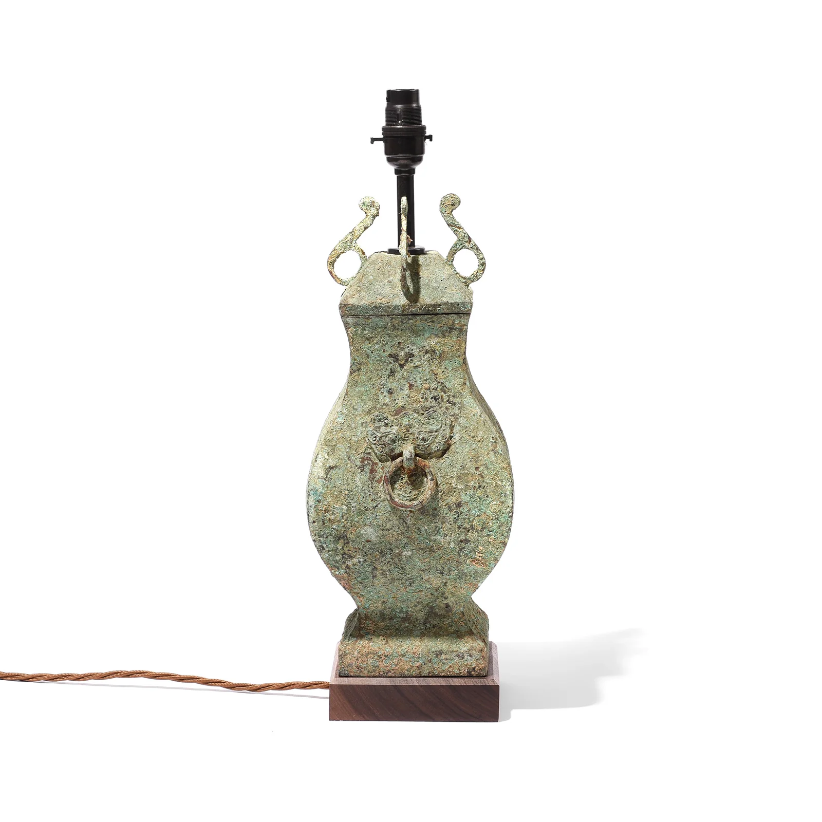 Tang Dynasty Style Bronze Vessel Lamp - Image 2