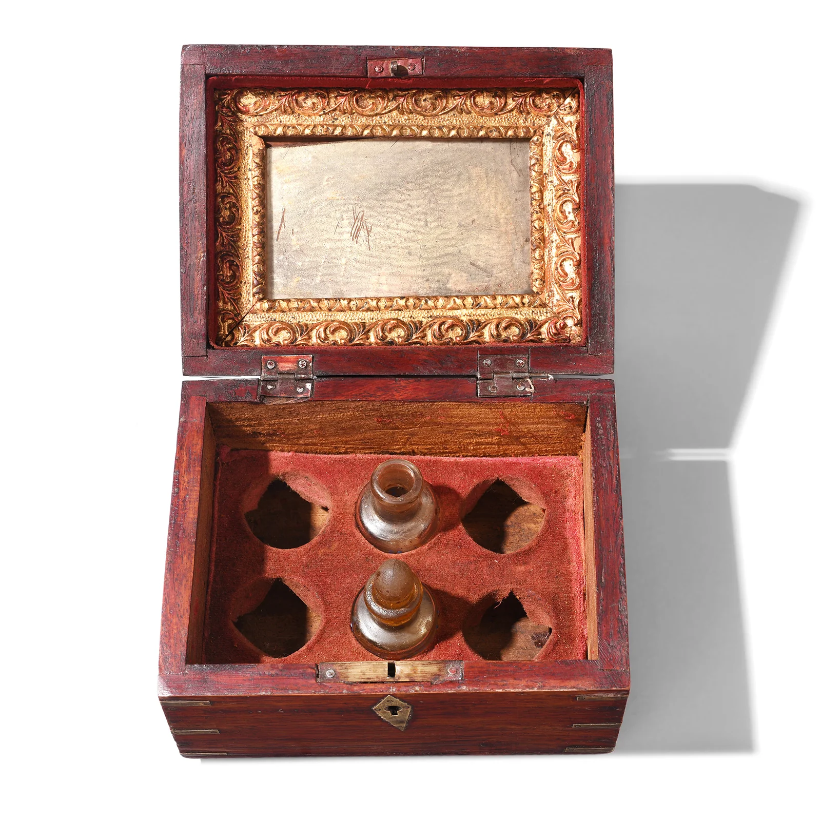 Rosewood Scent Bottle Box From Lucknow - 19th Century - Image 3