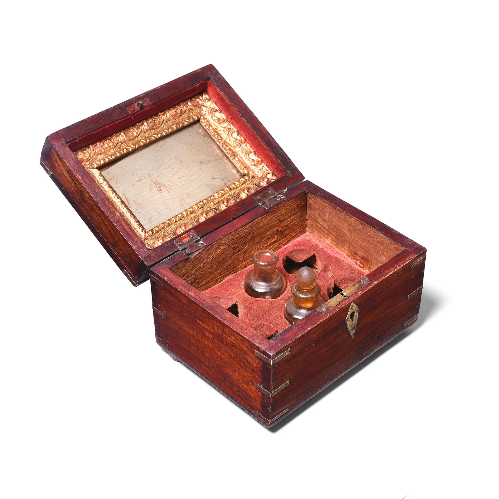 Rosewood Scent Bottle Box From Lucknow - 19th Century - Image 5