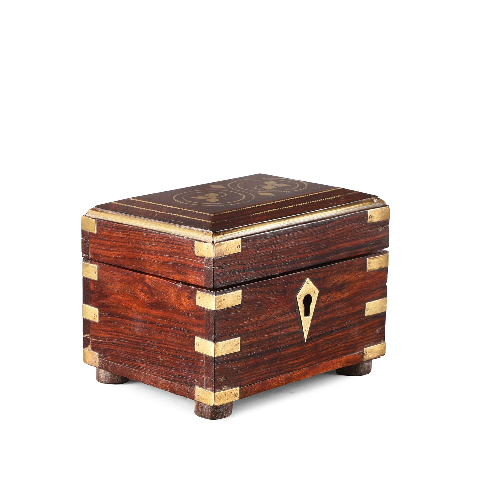 Rosewood Scent Box With Bottles From Lucknow - 19th Century - Image 4