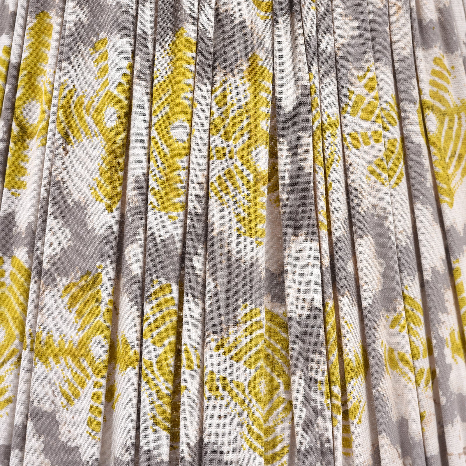 Samarkand Yellow Yoyo Cotton Empire Lampshade - Image 6