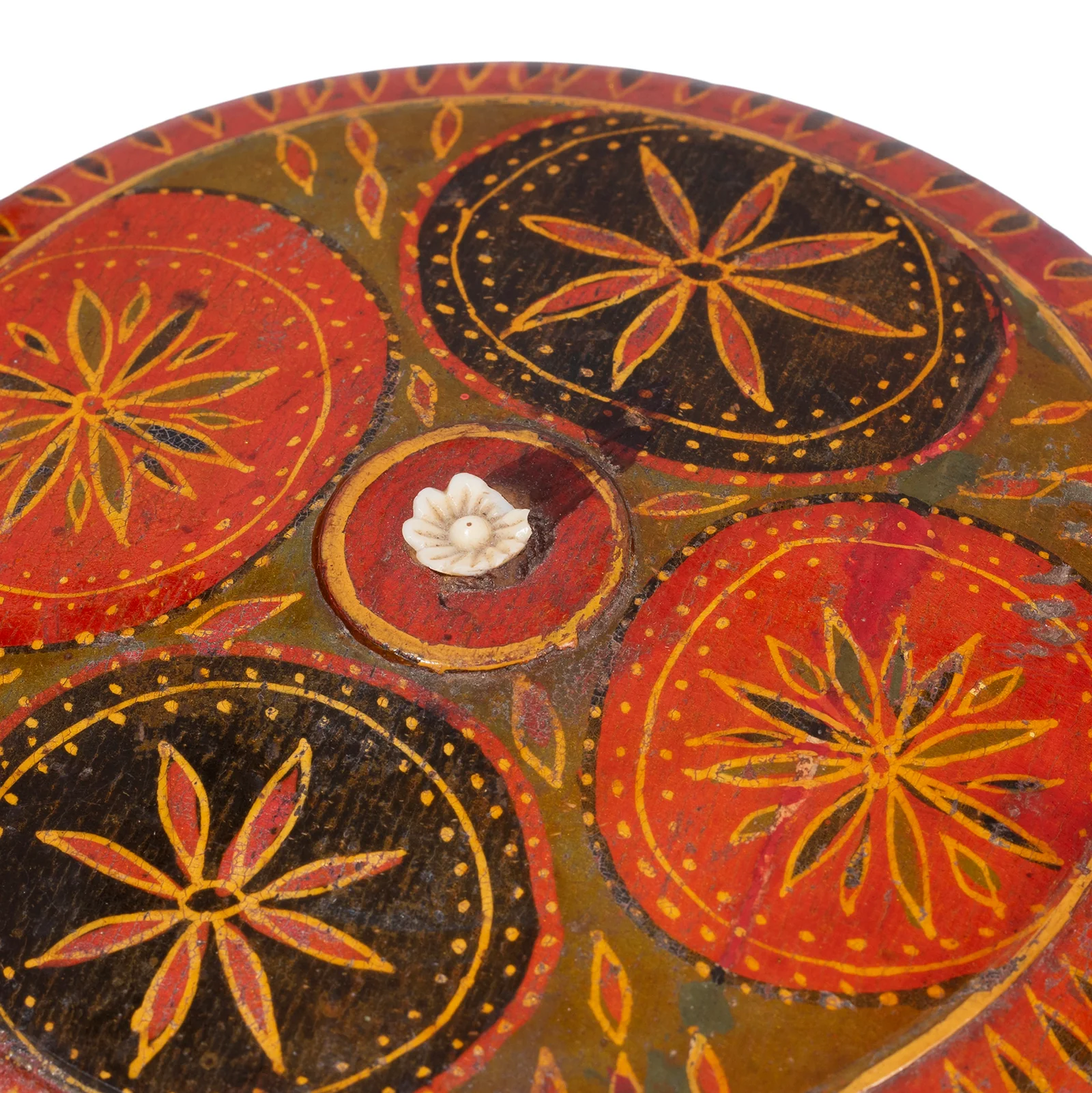 Scratchwork Lacquer Pot From Barmer - Late 19th Century - Image 5