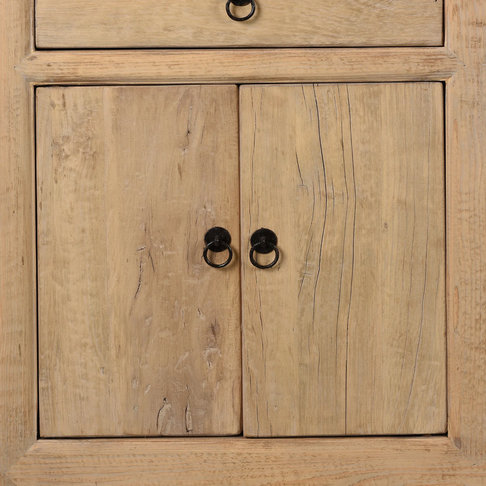 Mongolian Style Sideboard Made From Sunbleached Wood - Image 6