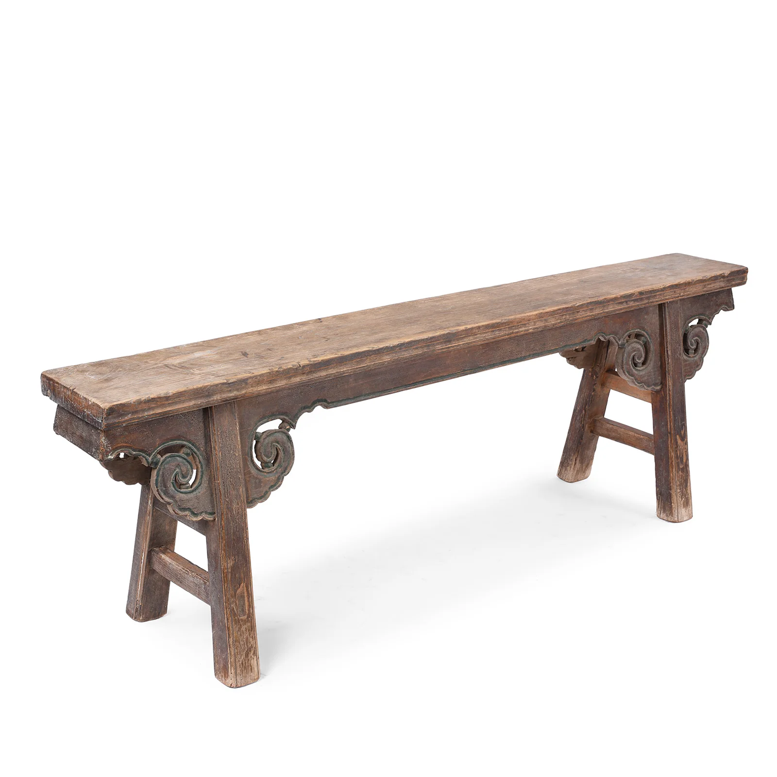 Old Chinese Elm Bench - 19thC - Image 3