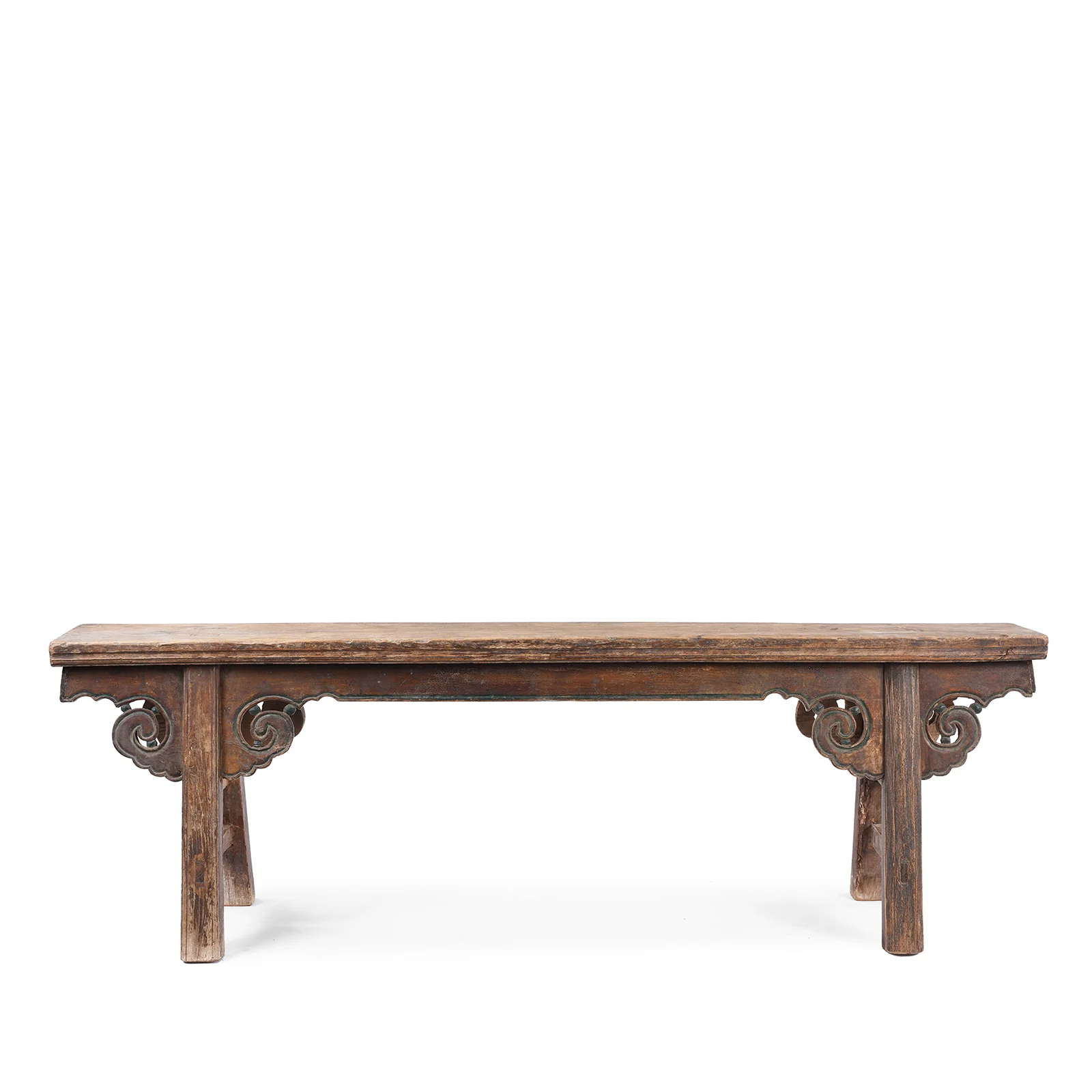 Old Chinese Elm Bench - 19thC - Image 6