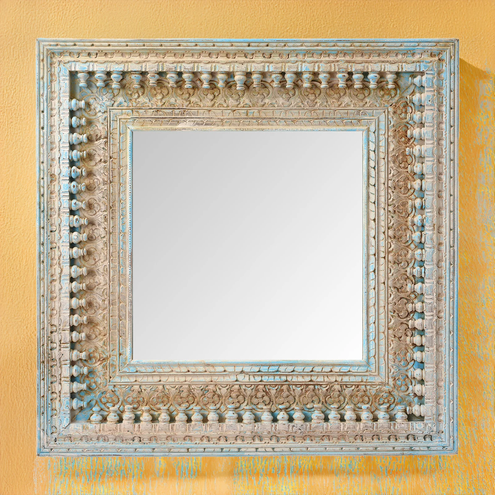Indian Square Mango Mirror - Image 2