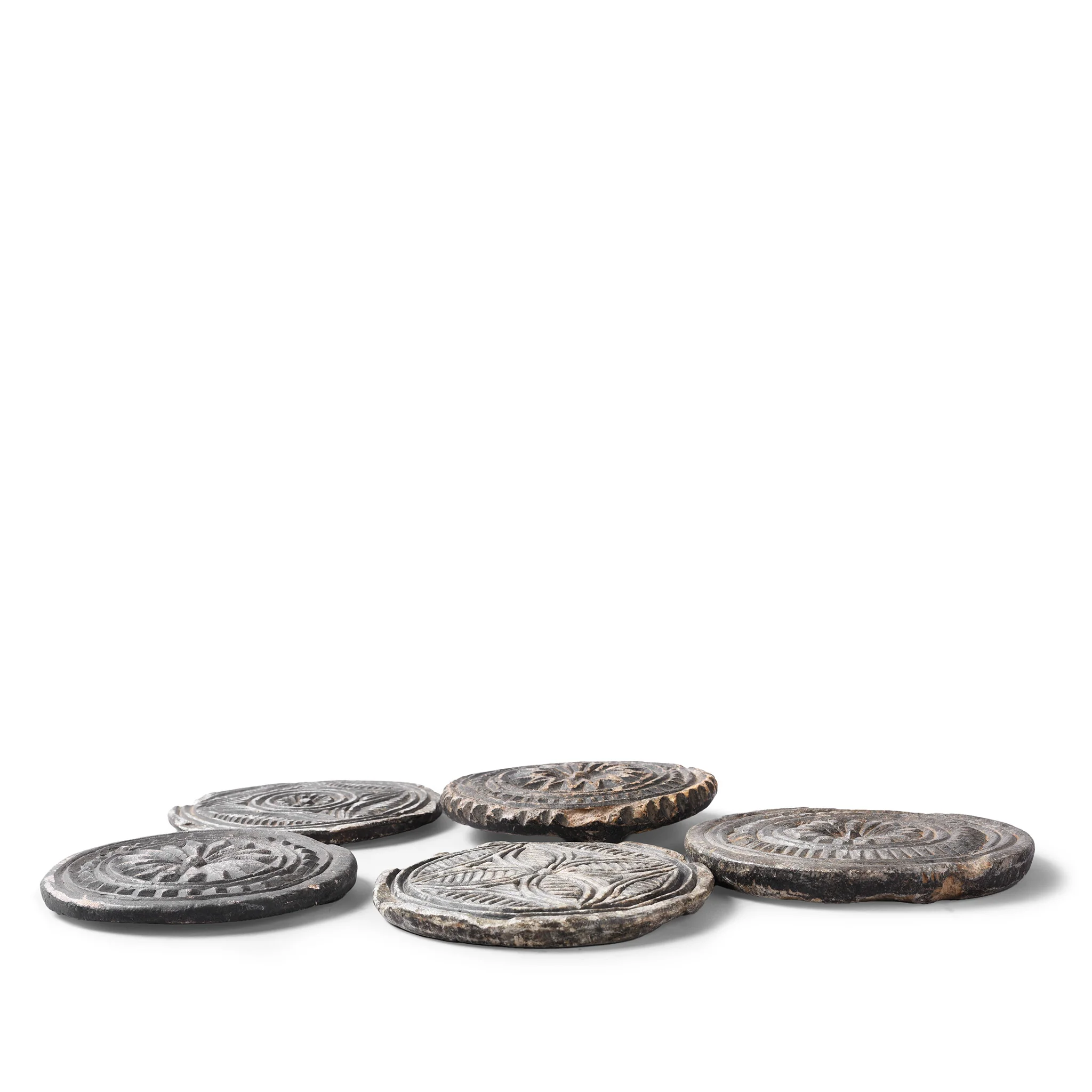 Vintage Stone Tepoy Coasters - Ca 1930 - Image 2
