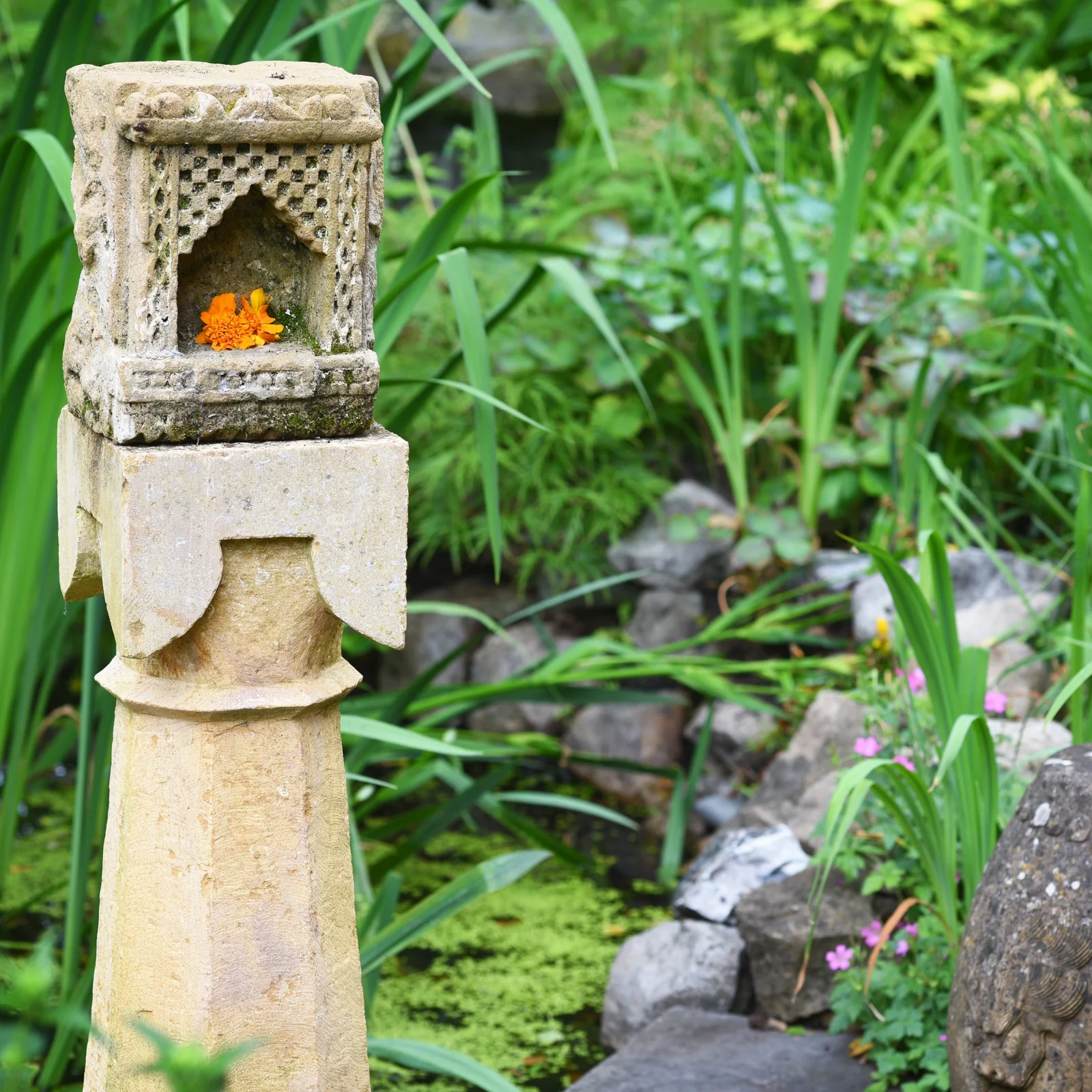Stone Lamp Niche From Gujarat - 19th Century - Image 2
