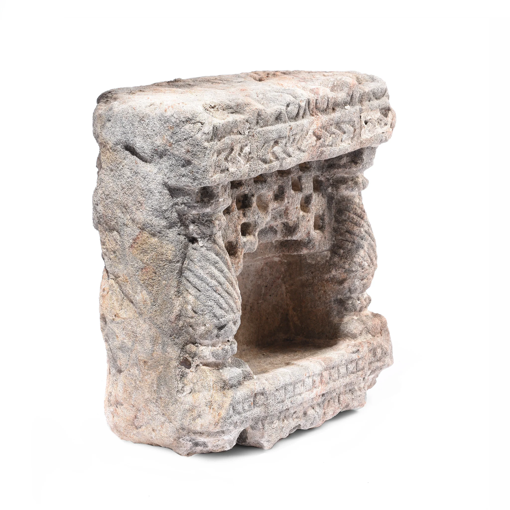 Stone Lamp Niche From Gujarat - 19th Century - Image 3