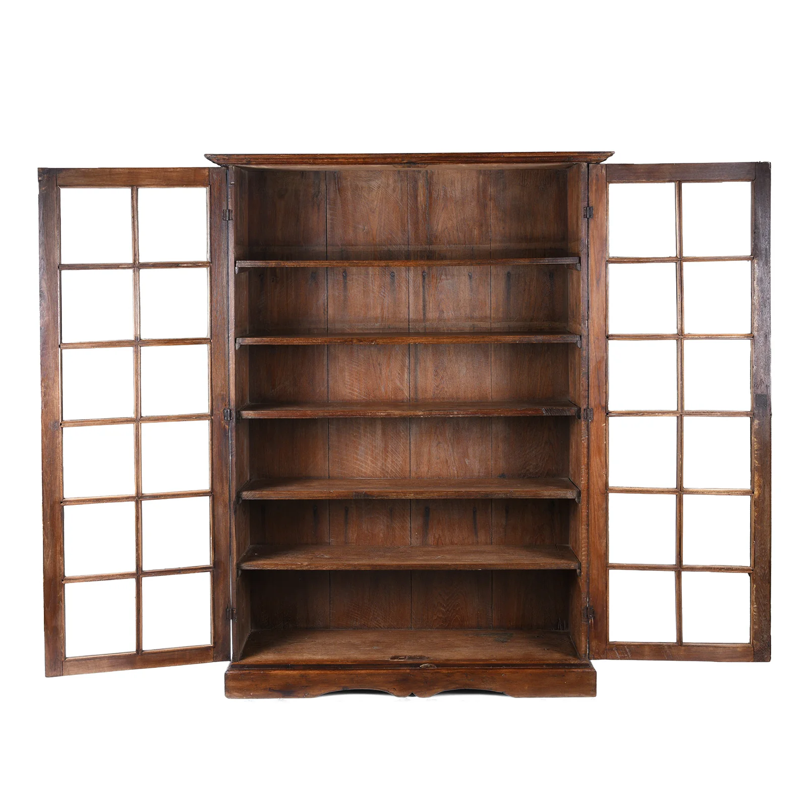 Indian Teak Book Cabinet - 19th Century - Image 3