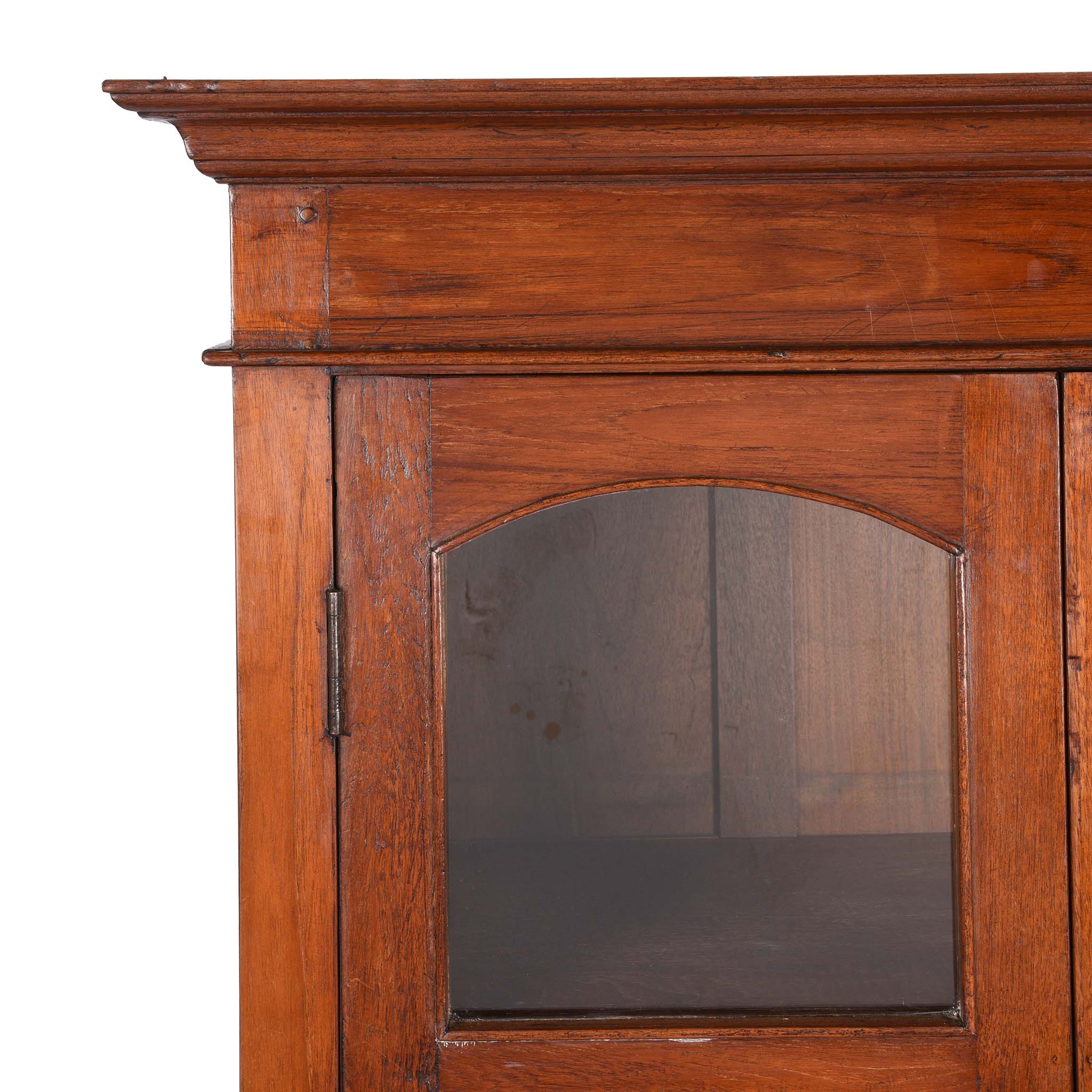 Anglo Indian Glazed Book Cabinet - Ca 1930 - Image 2