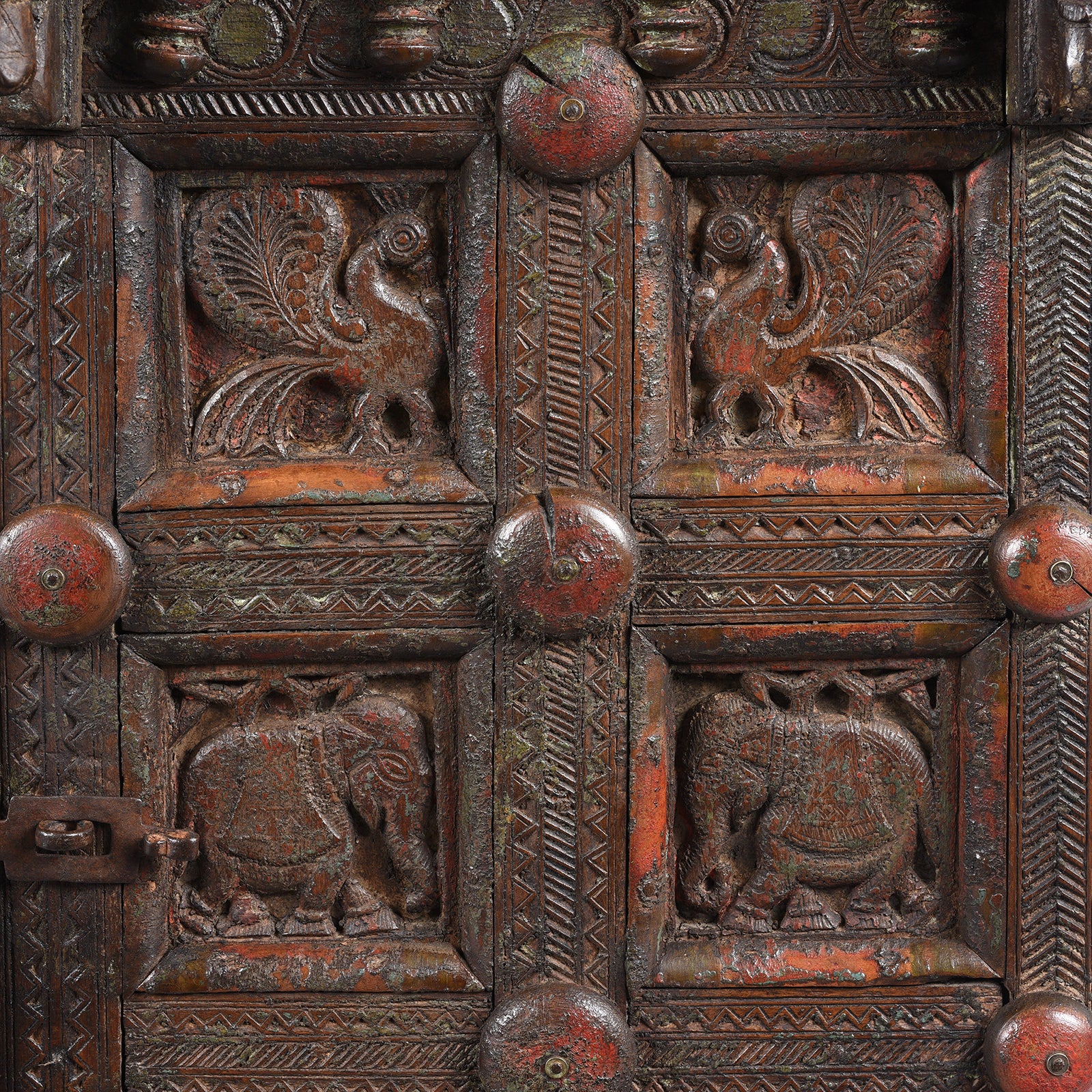 Majus Dowry Chest From Saurashtra - 19th Century - Image 10