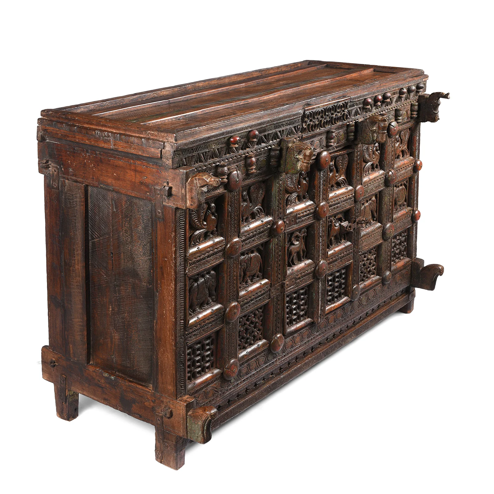 Majus Dowry Chest From Saurashtra - 19th Century - Image 5