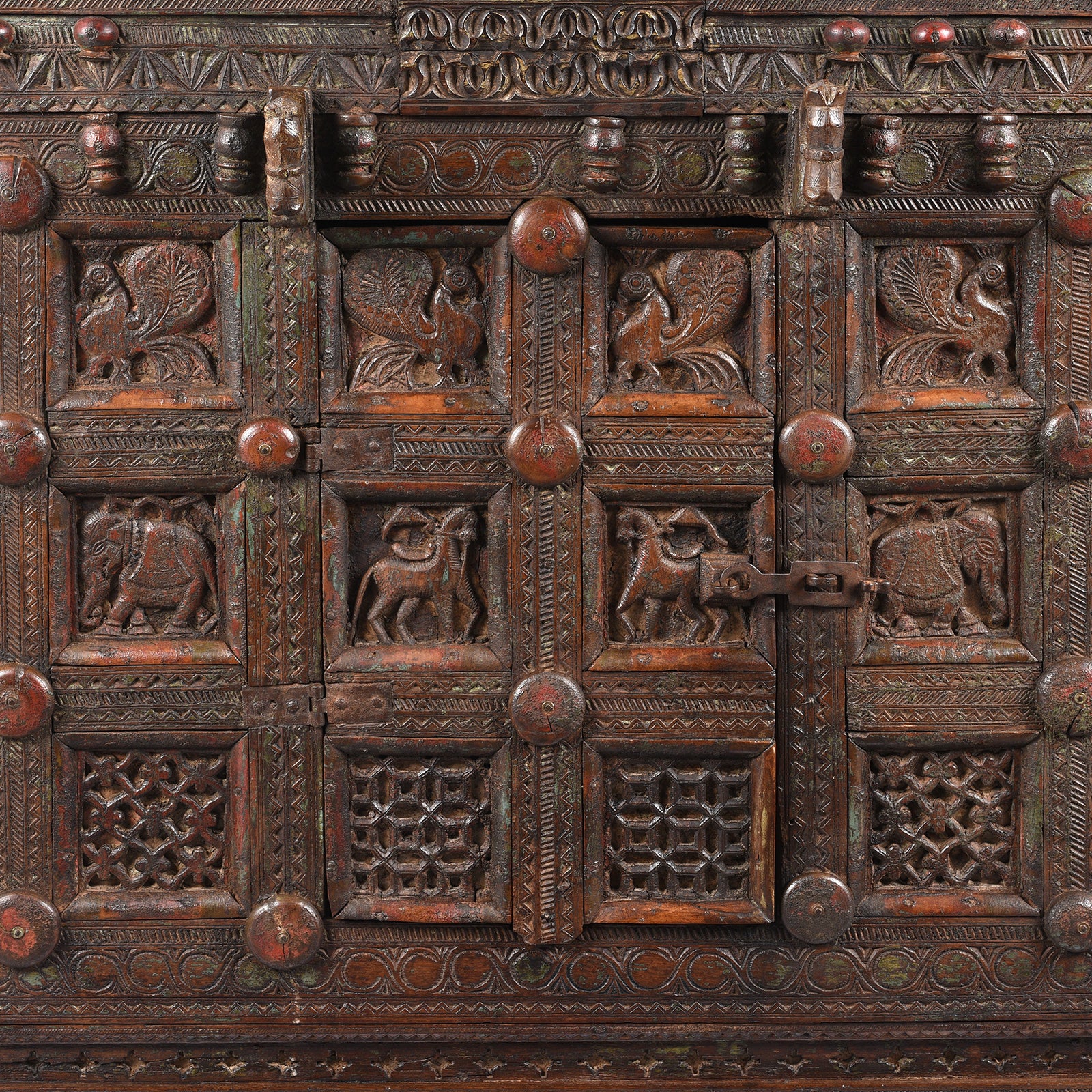 Majus Dowry Chest From Saurashtra - 19th Century - Image 7