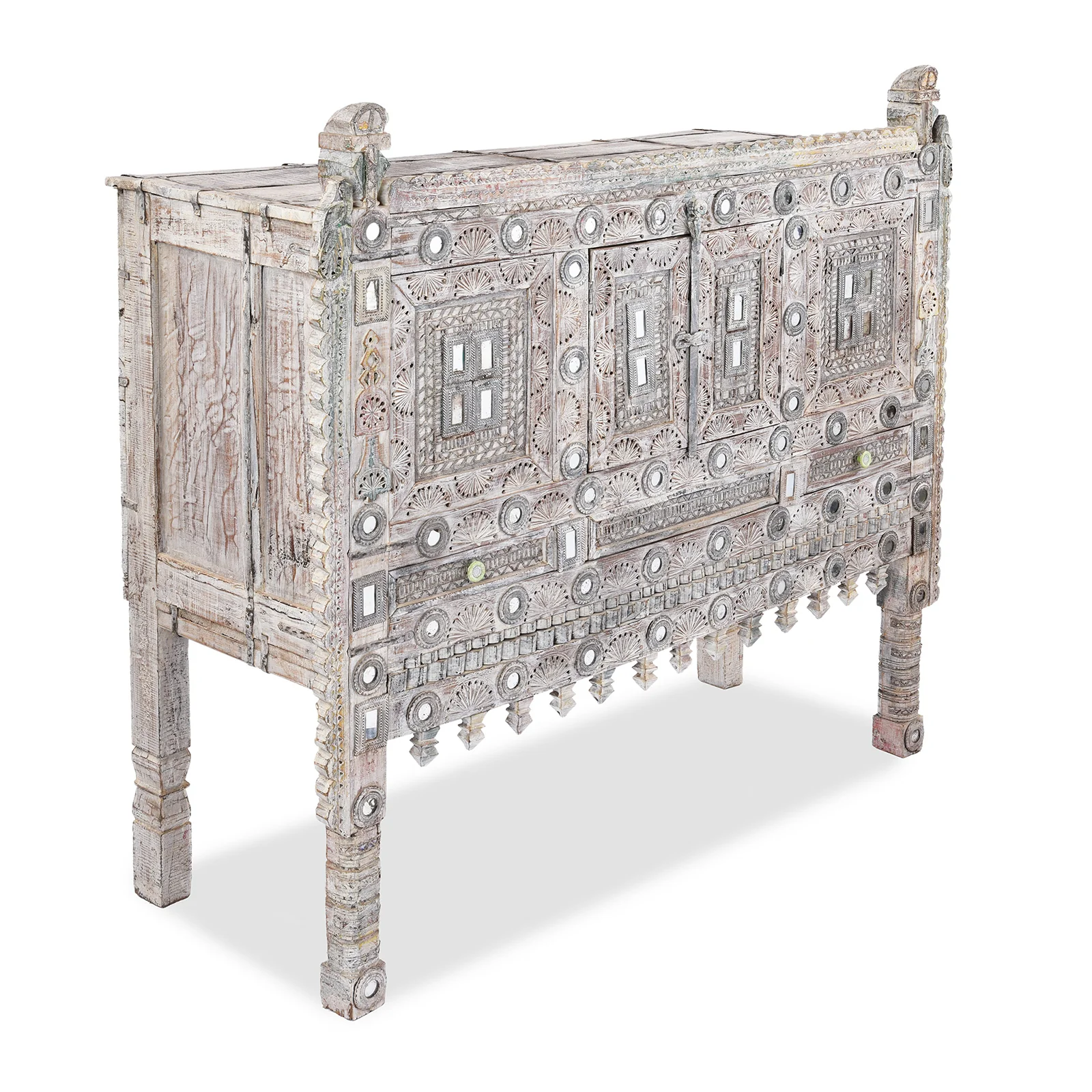 Rubari Damchiya Dowry Chest From Kutch - Ca 1940 - Image 4