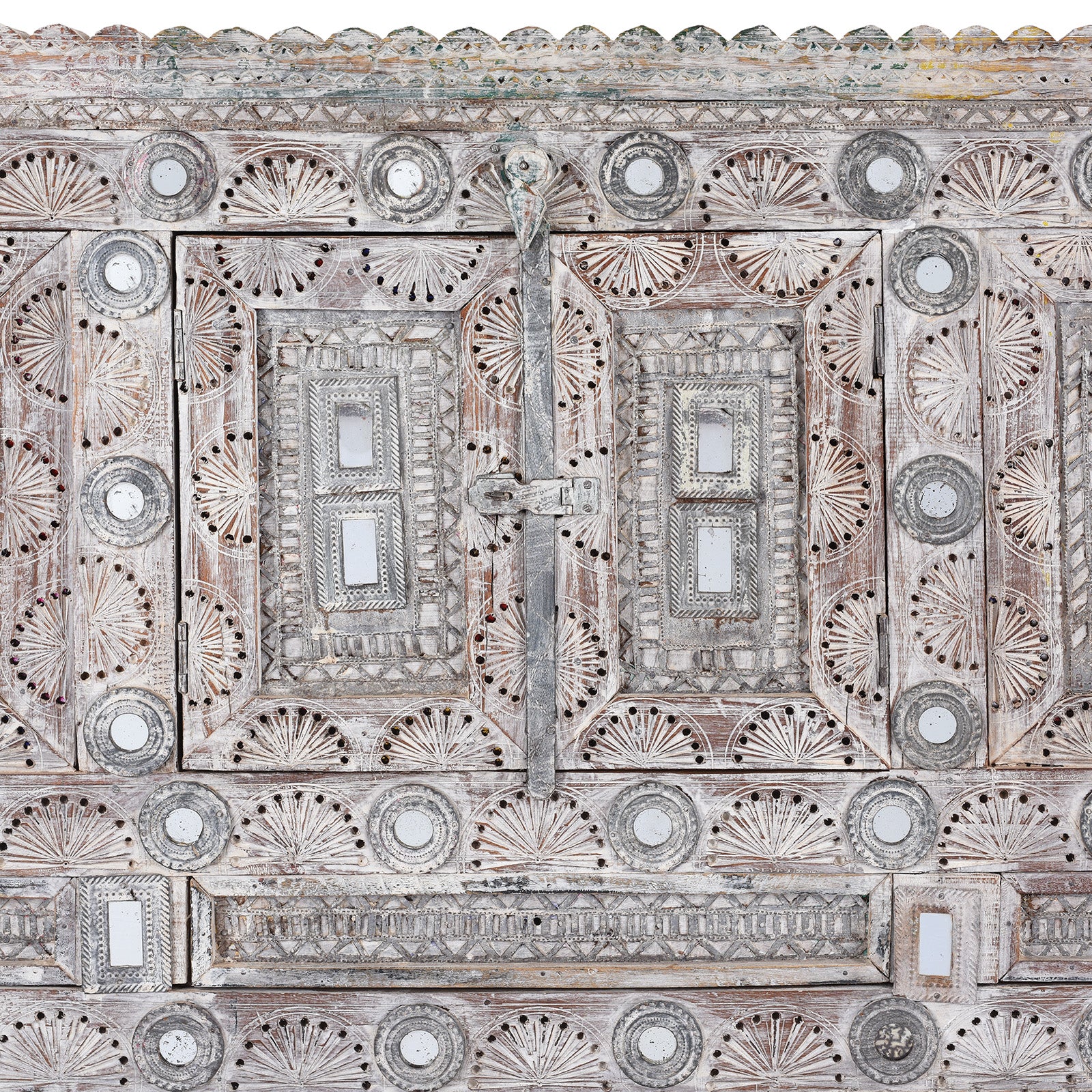 Rubari Damchiya Dowry Chest From Kutch - Ca 1940 - Image 8