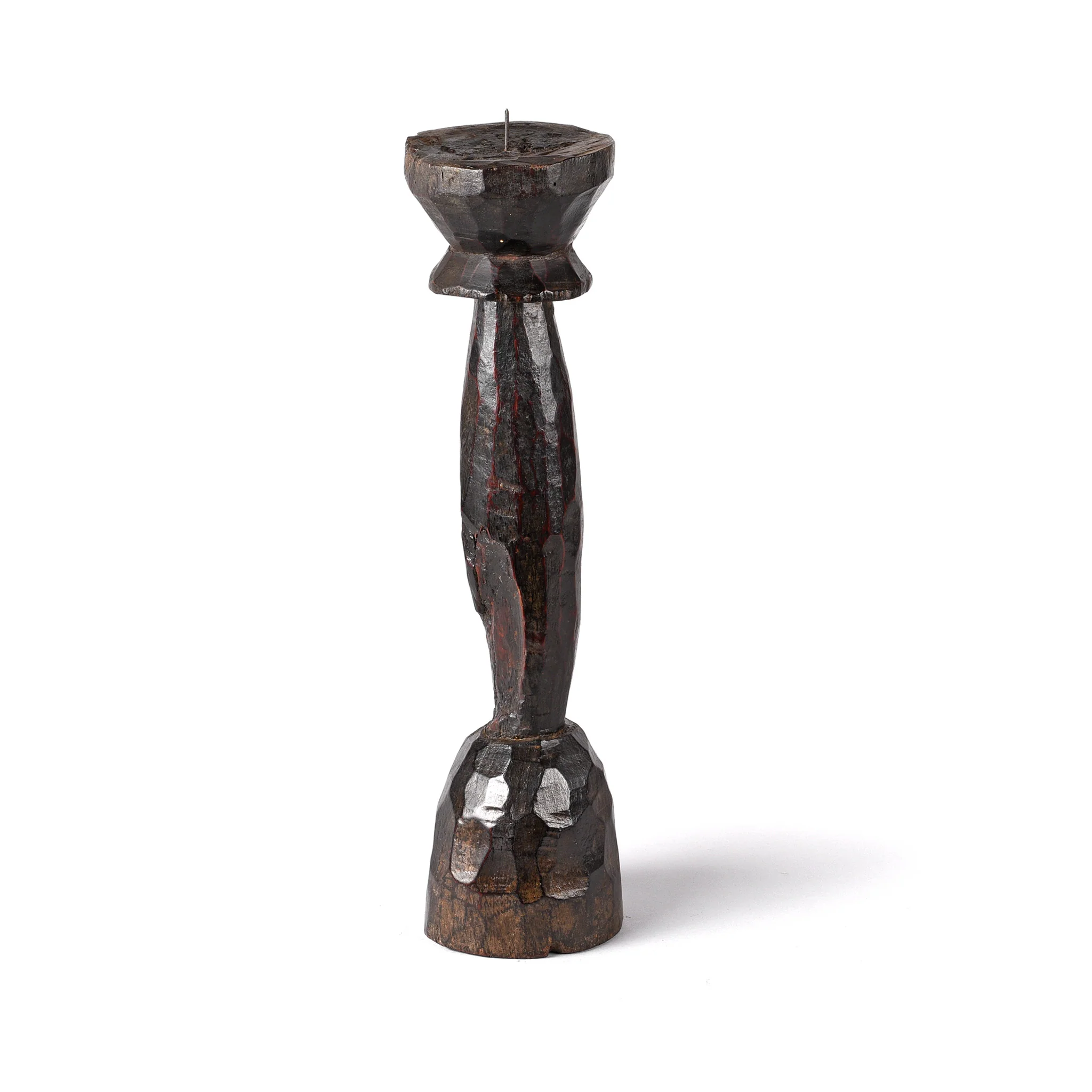 Teak Tribal Candlestick from Banswara - 19th Century - Image 3