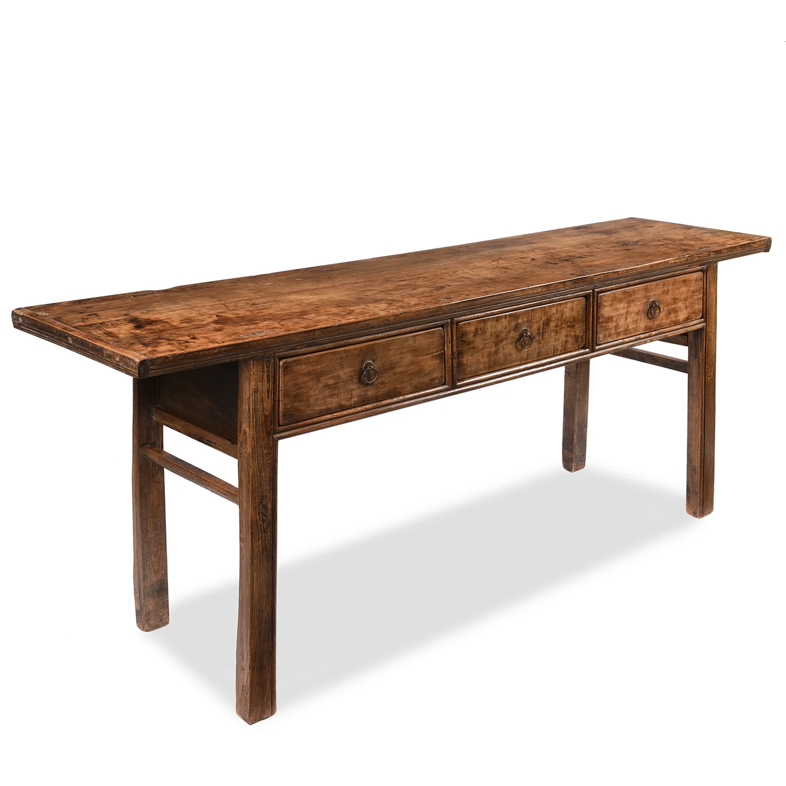 Three Drawer Console Table From Shanxi - 19th Century - Image 3