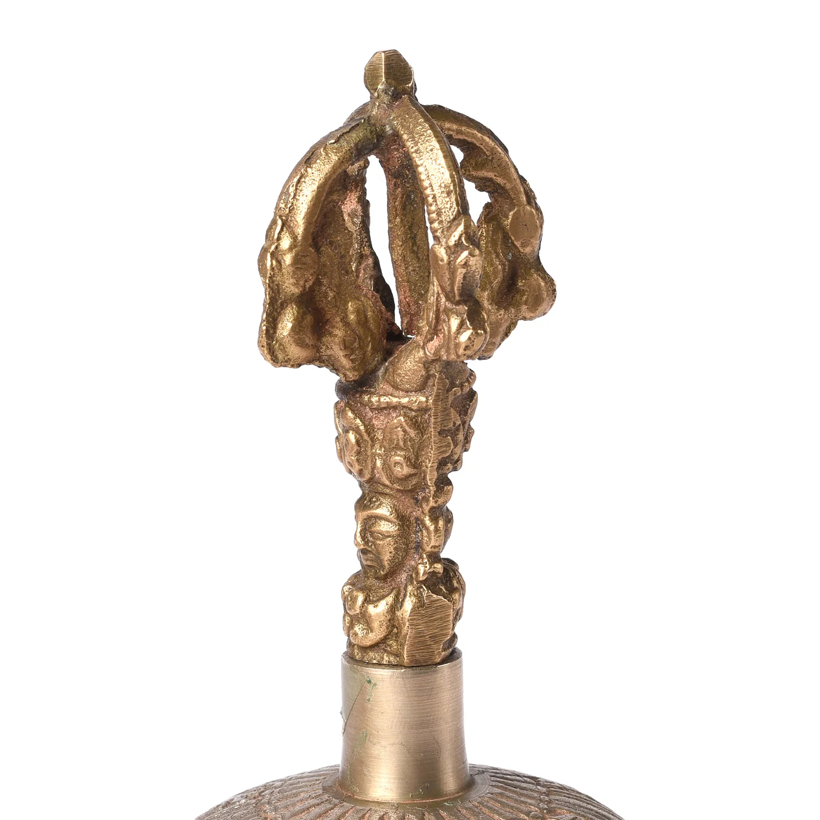 Tibetan Brass Bell - Image 3